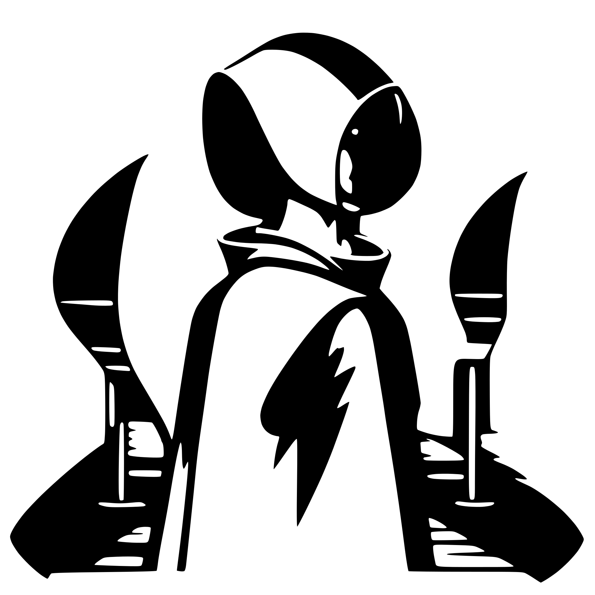 AI-generated SVG of a the handmaid's tail, hood