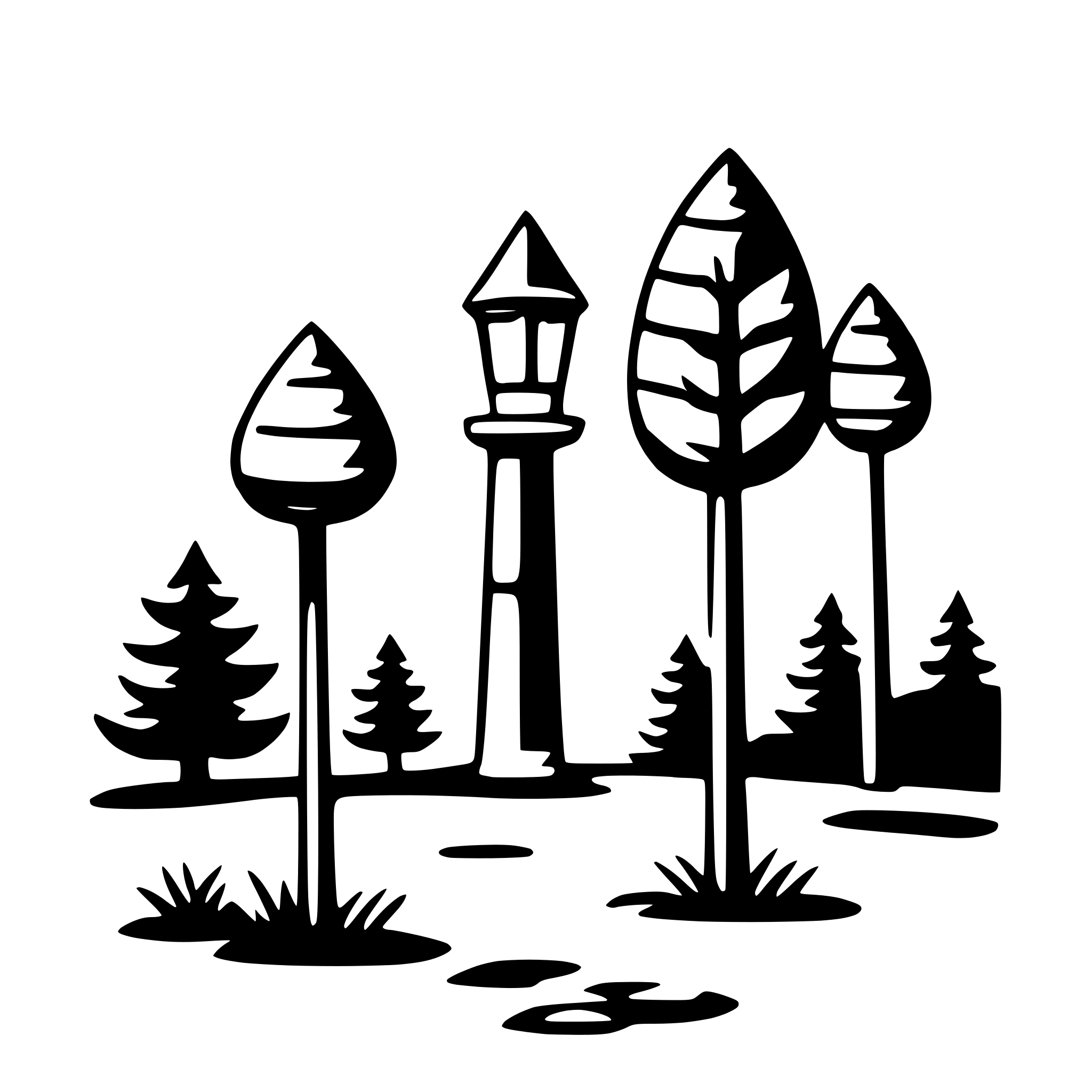 AI-generated SVG of a postcard