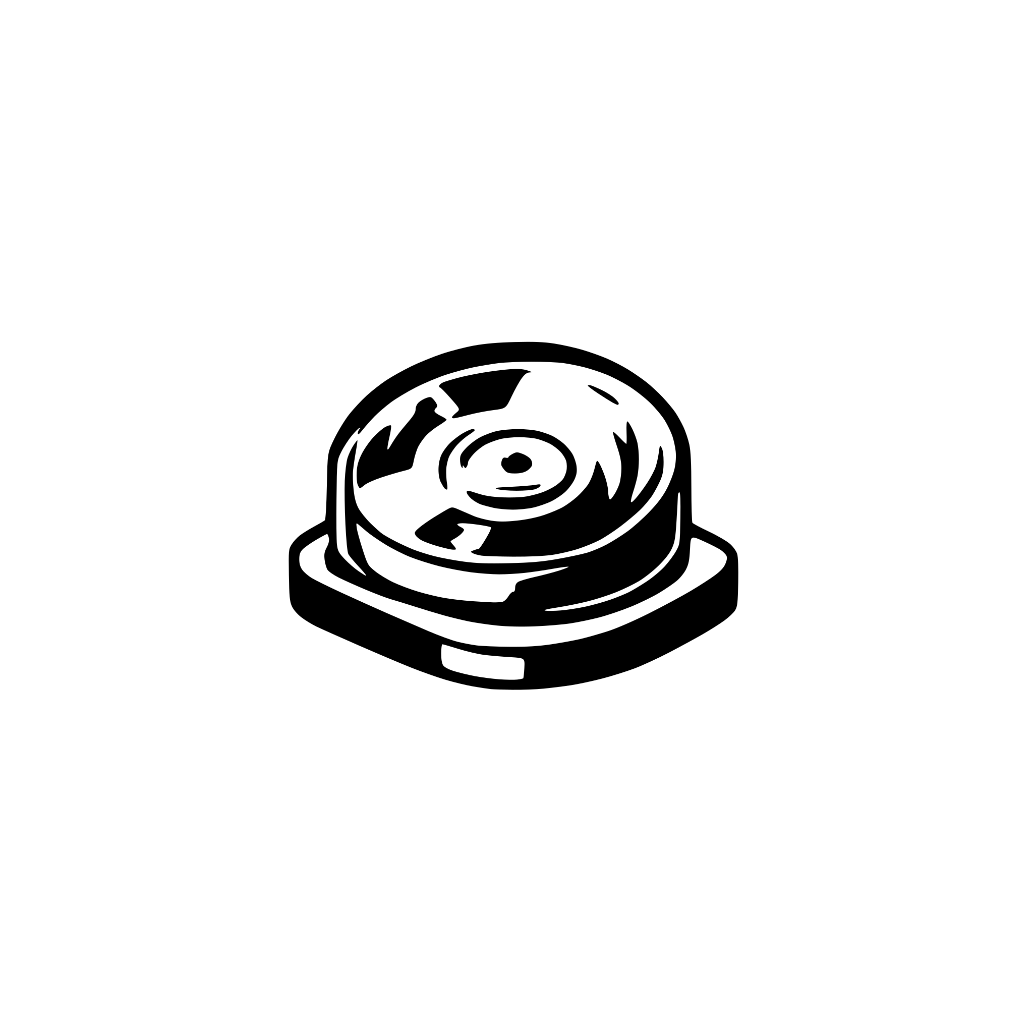 AI-generated SVG of a turntable