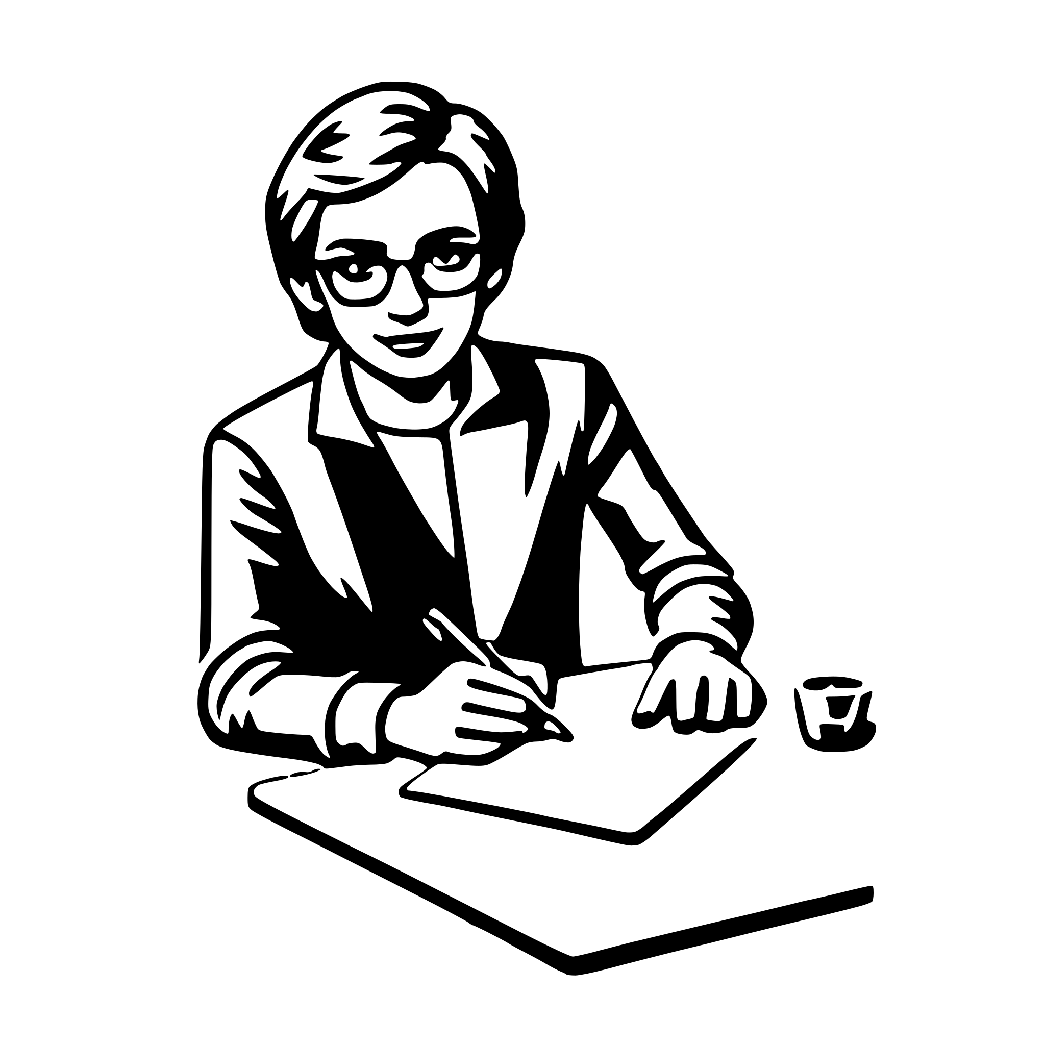 AI-generated SVG of 'editor'