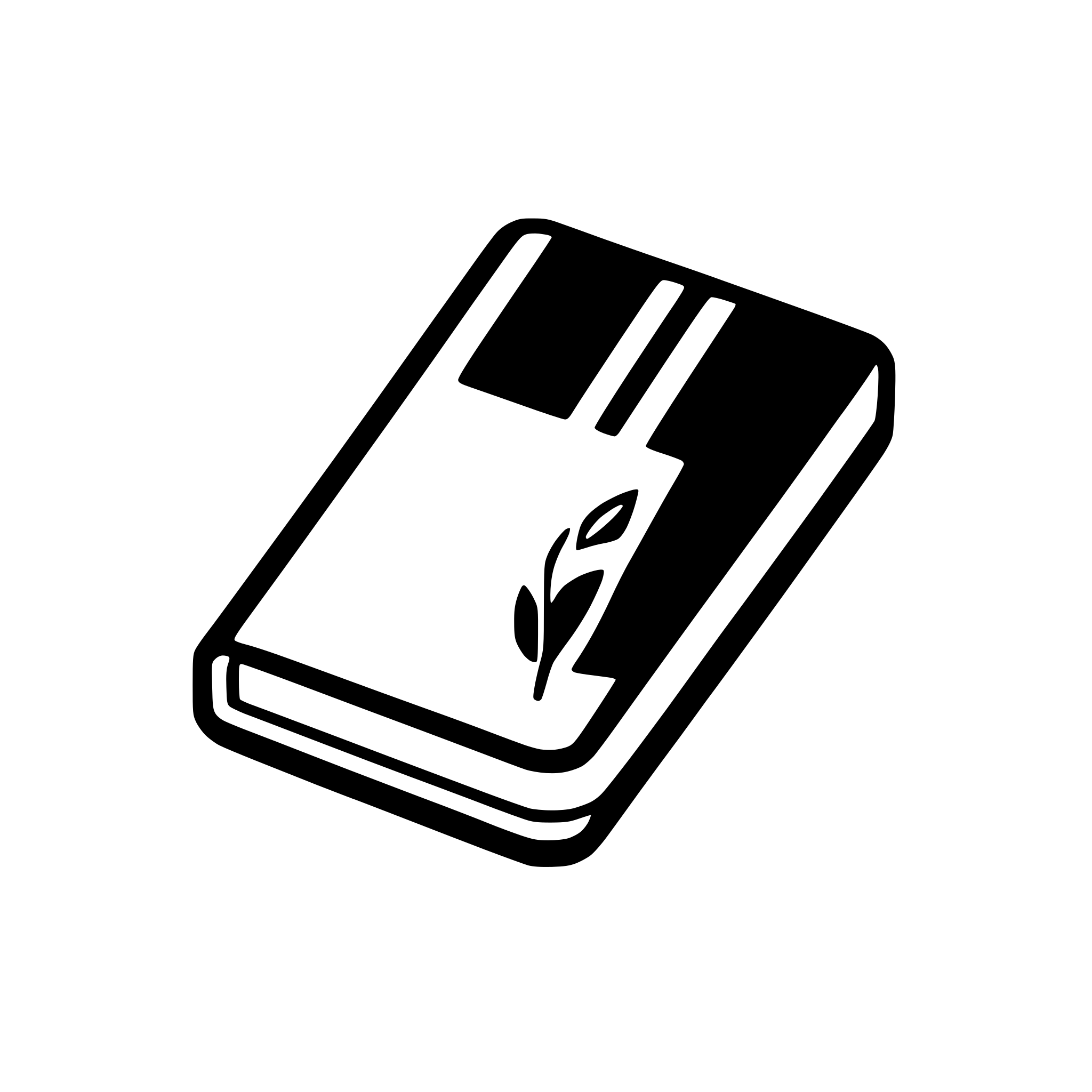 AI-generated SVG of a book with bookmark