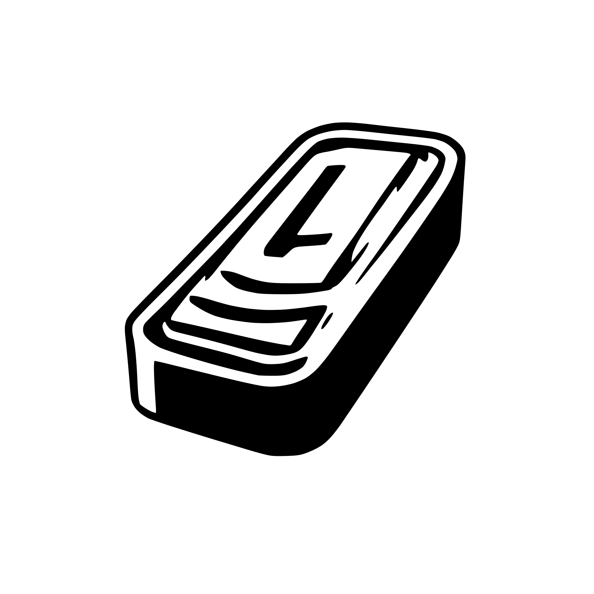 AI-generated SVG of a perspective view of bronze ingot