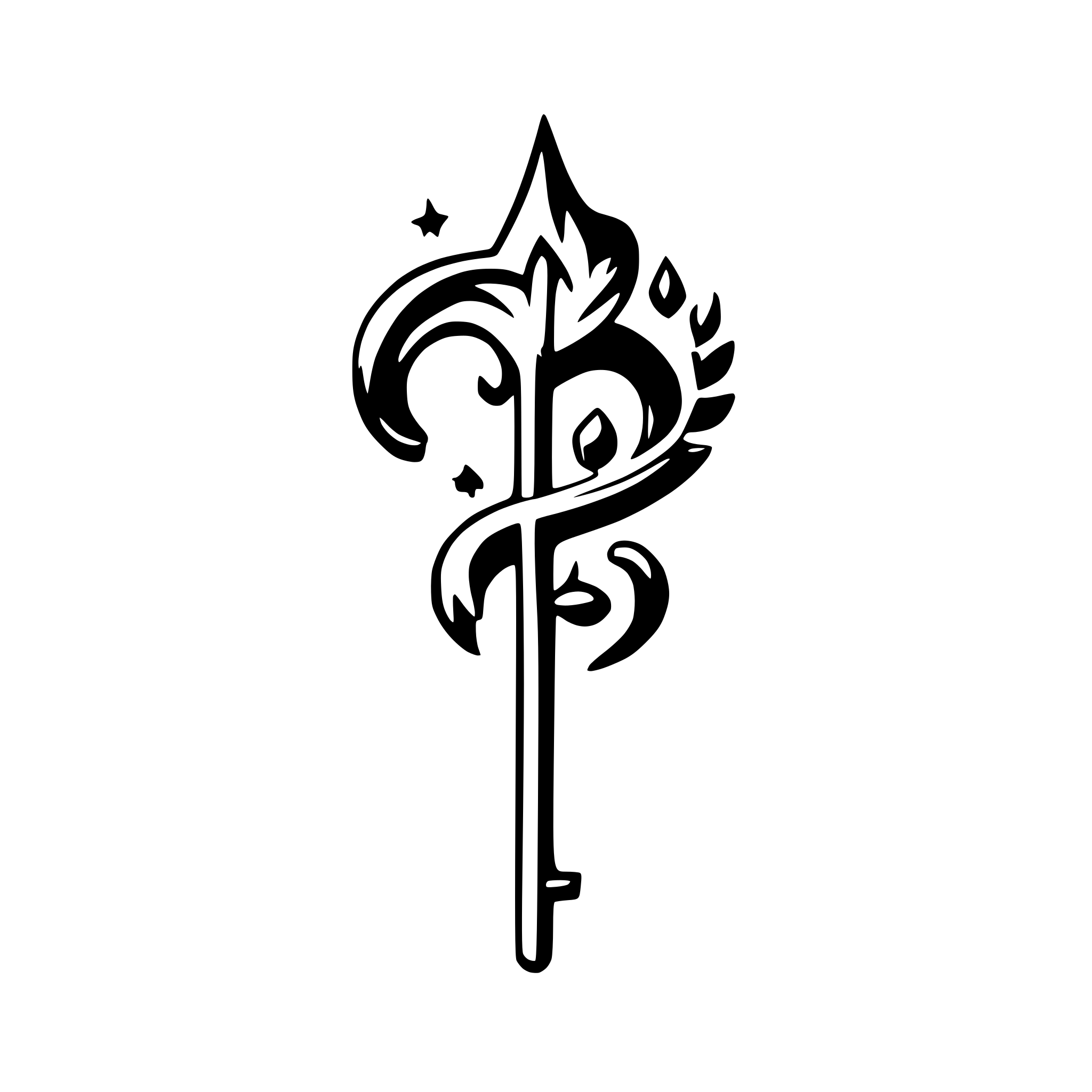AI-generated SVG of a A beautifully designed magic wand, elegantly crafted with intricate details, emitting vibrant sparks that are creatively shaped like question marks. The background should be mystical and enchanting, enhancing the magical theme, with a color palette of deep blues and purples, accented by shimmering golds. The overall composition should evoke a sense of wonder and curiosity, perfect for a quiz application named AI-generated SVG of a A beautifully designed magic wand, elegantly crafted with intricate details, emitting vibrant sparks that are creatively shaped like question marks. The background should be mystical and enchanting, enhancing the magical theme, with a color palette of deep blues and purples, accented by shimmering golds. The overall composition should evoke a sense of wonder and curiosity, perfect for a quiz application named