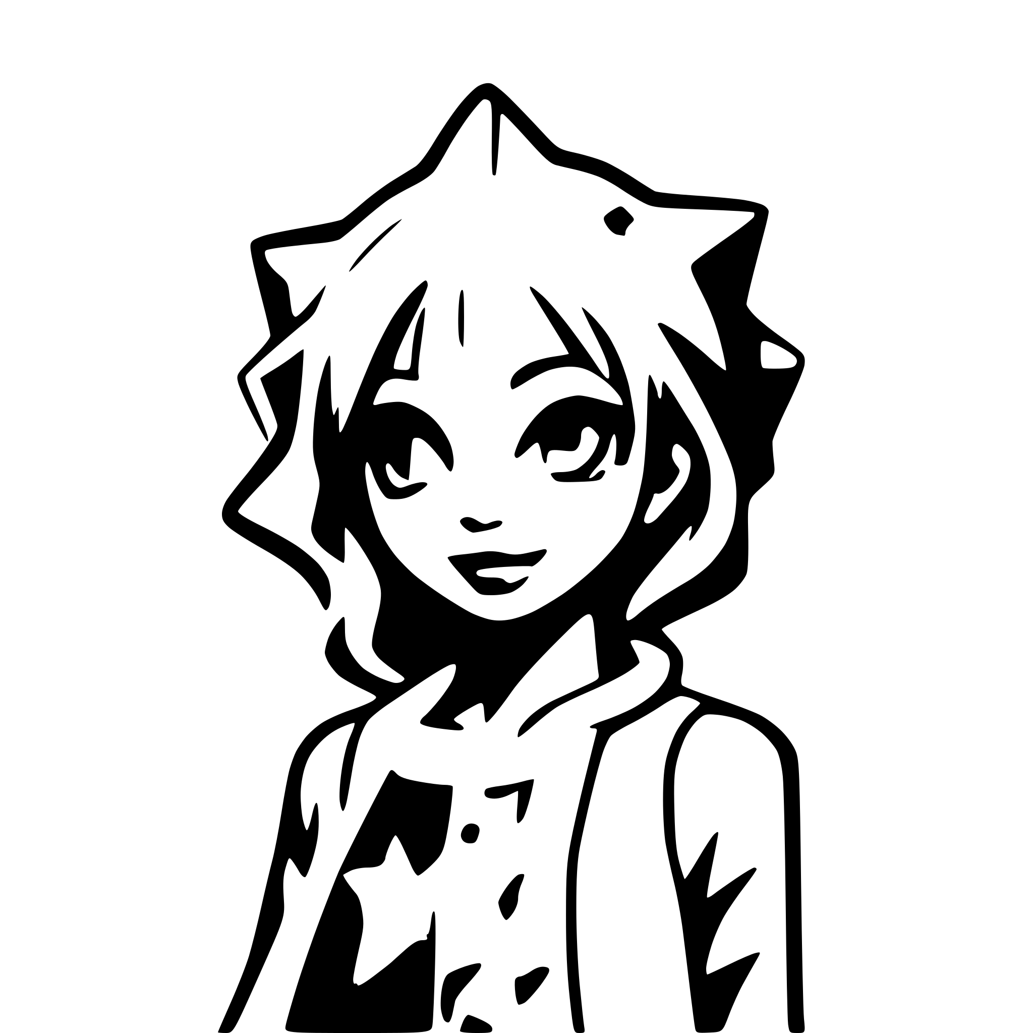 AI-generated SVG of a star