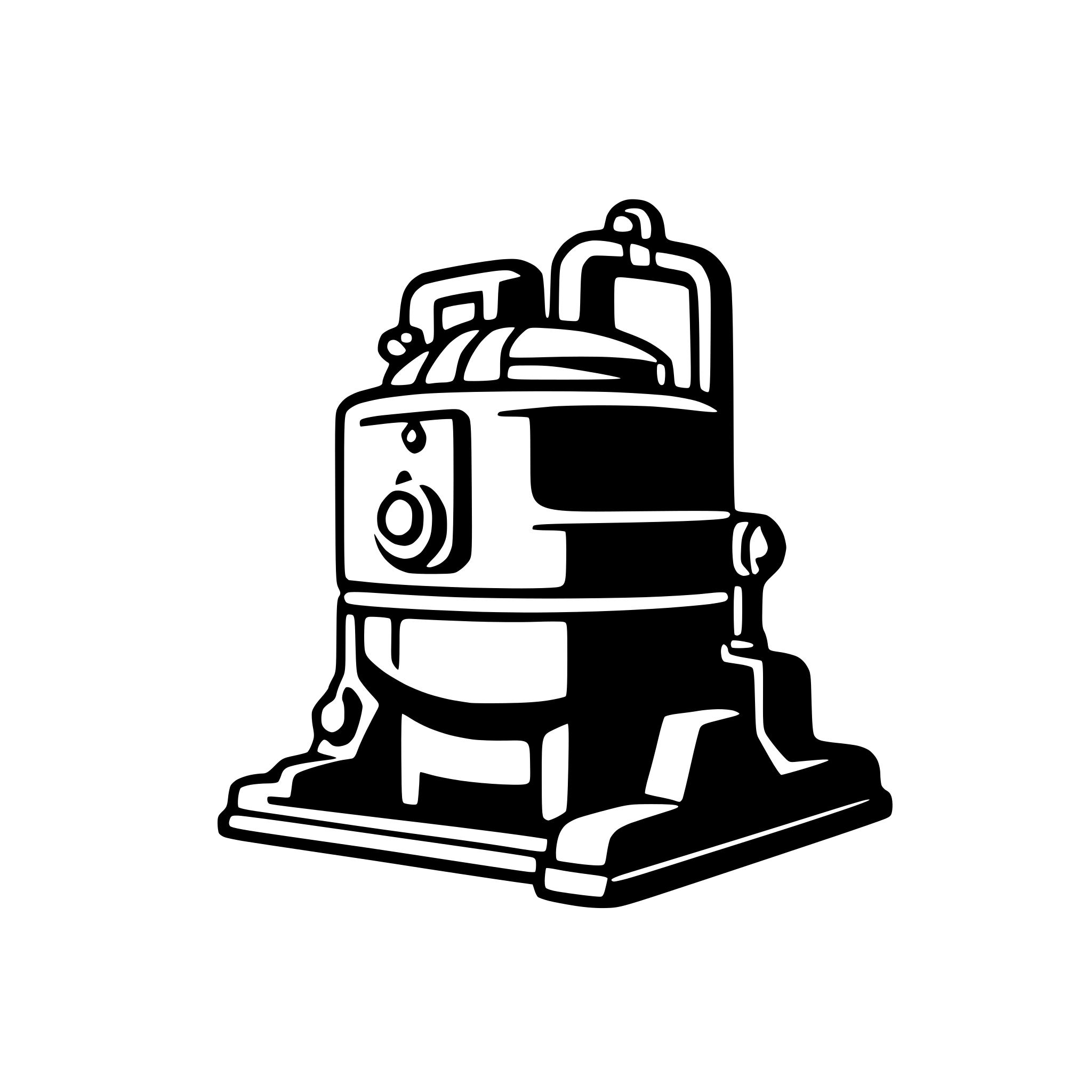 AI-generated SVG of a svg image of a industrial boiler for icon use