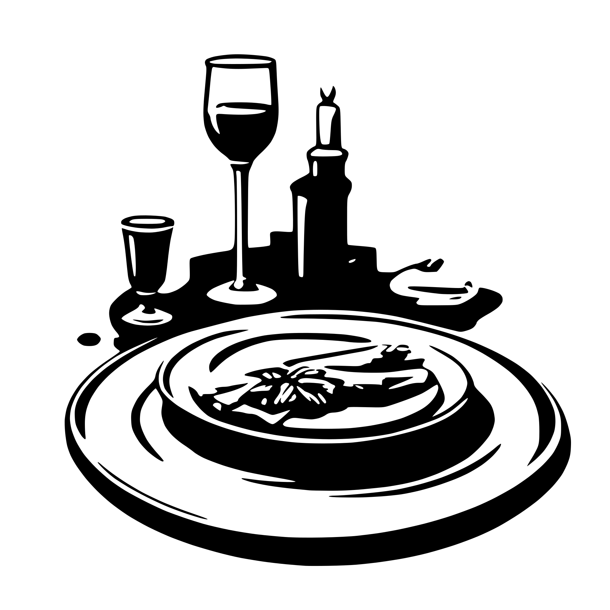 AI-generated SVG of 'luxury dinner invitation design'
