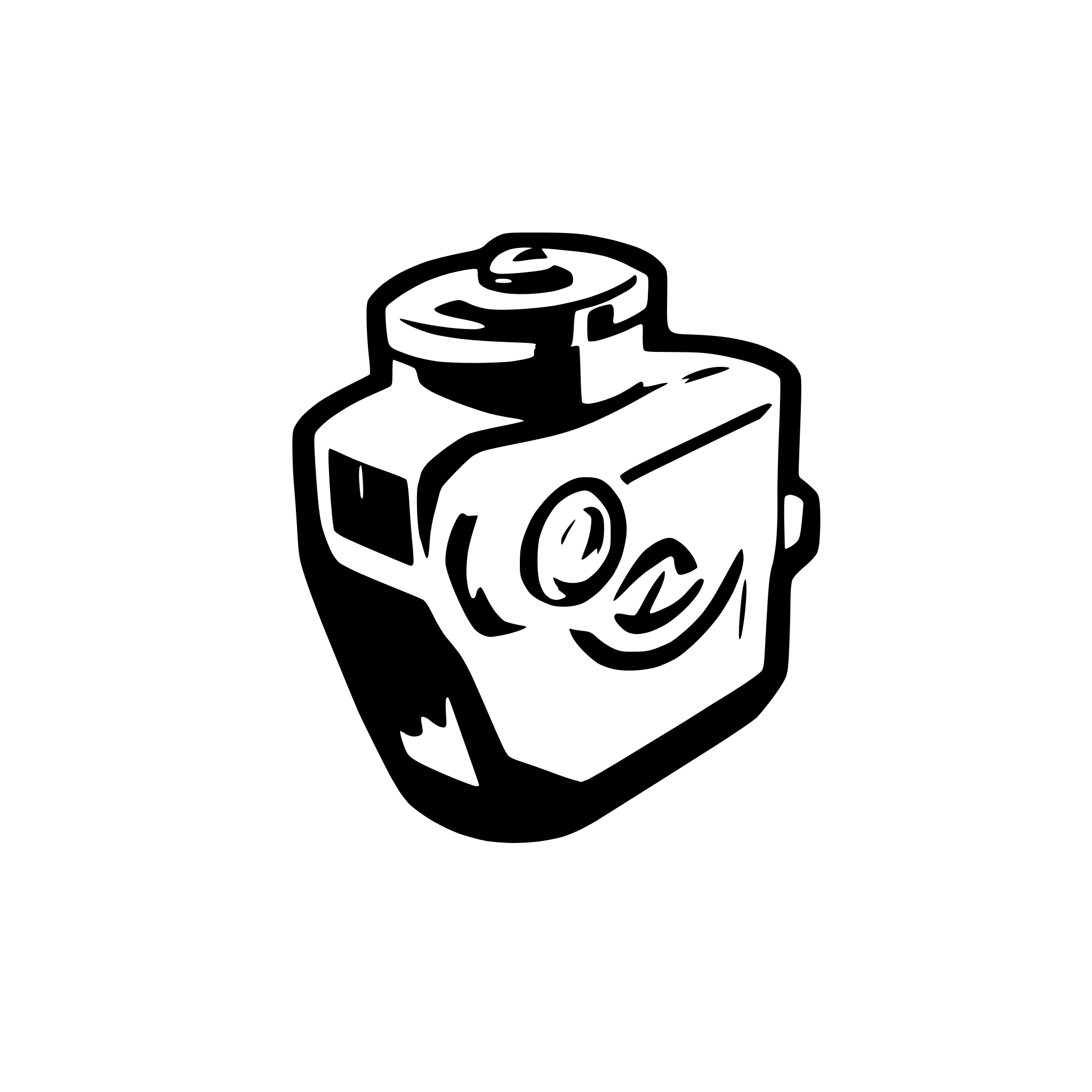 AI-generated SVG of a simple consept of motor engine