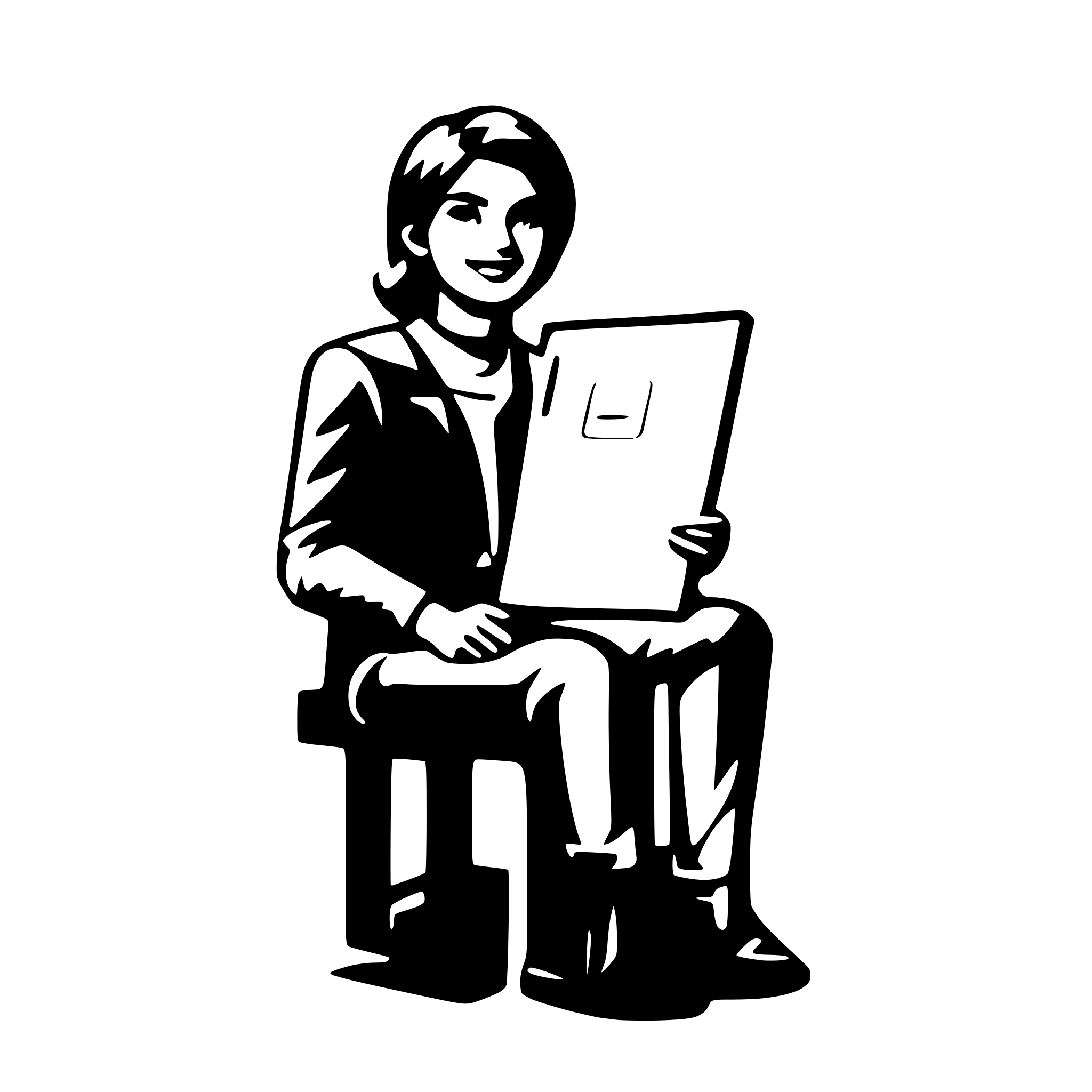 AI-generated SVG of 'upload resume'