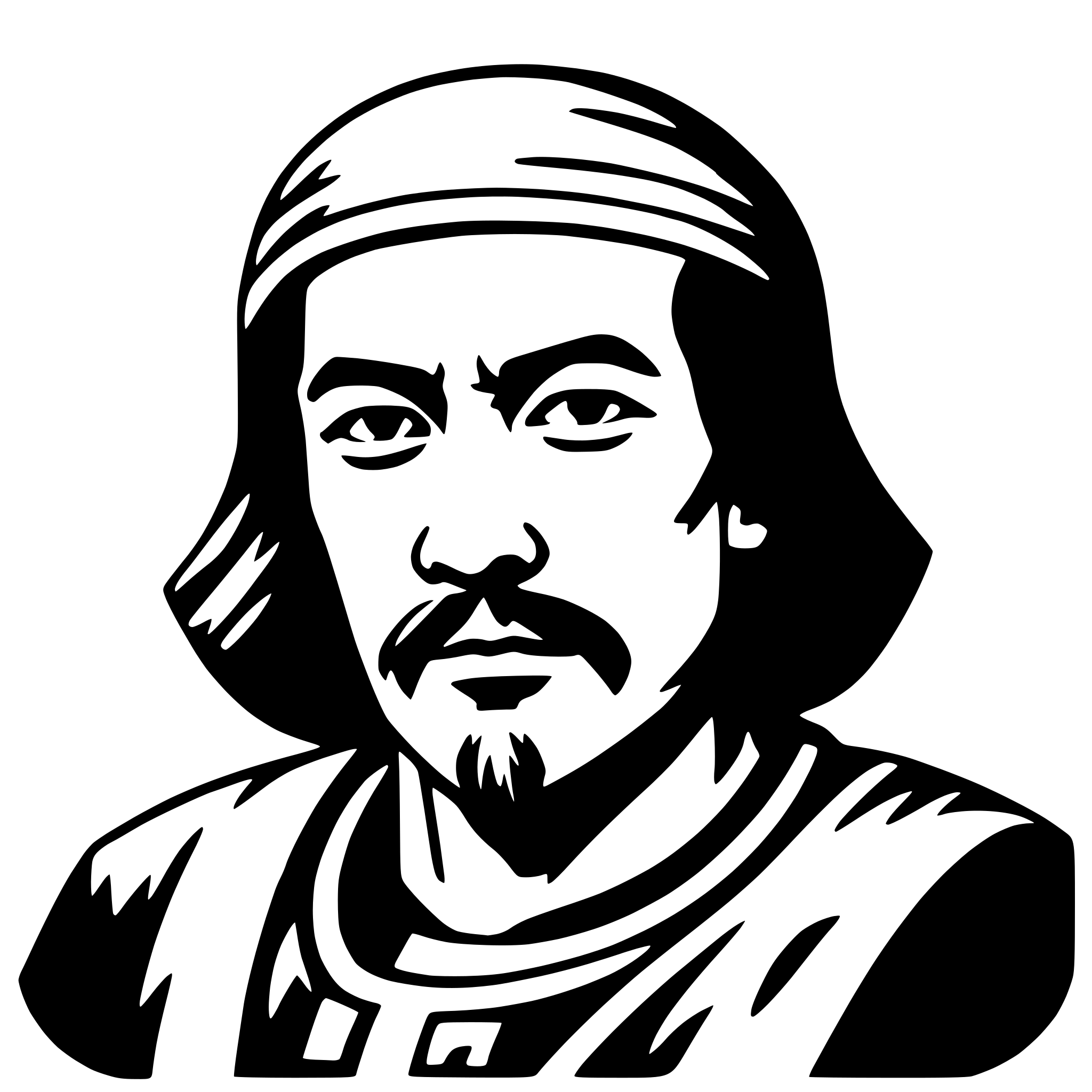 AI-generated SVG of a sun tzu