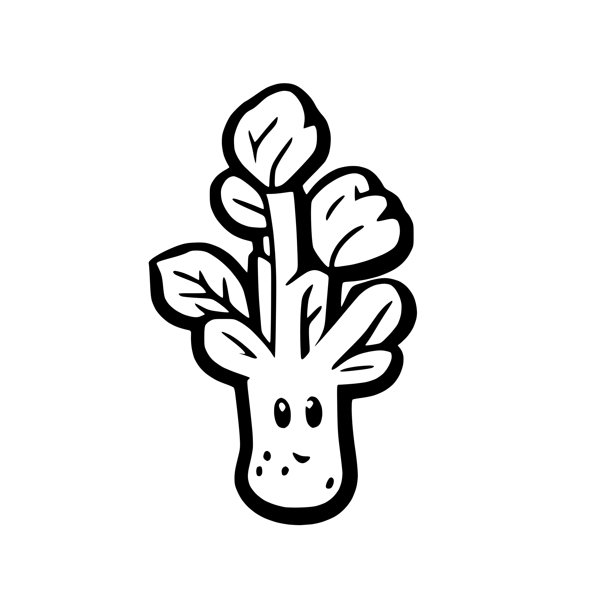 AI-generated SVG of a Generate scattered vegetables