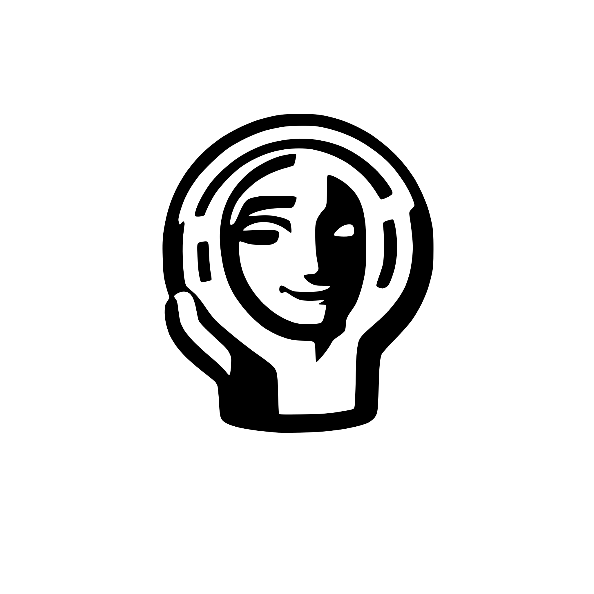 AI-generated SVG of a biometric