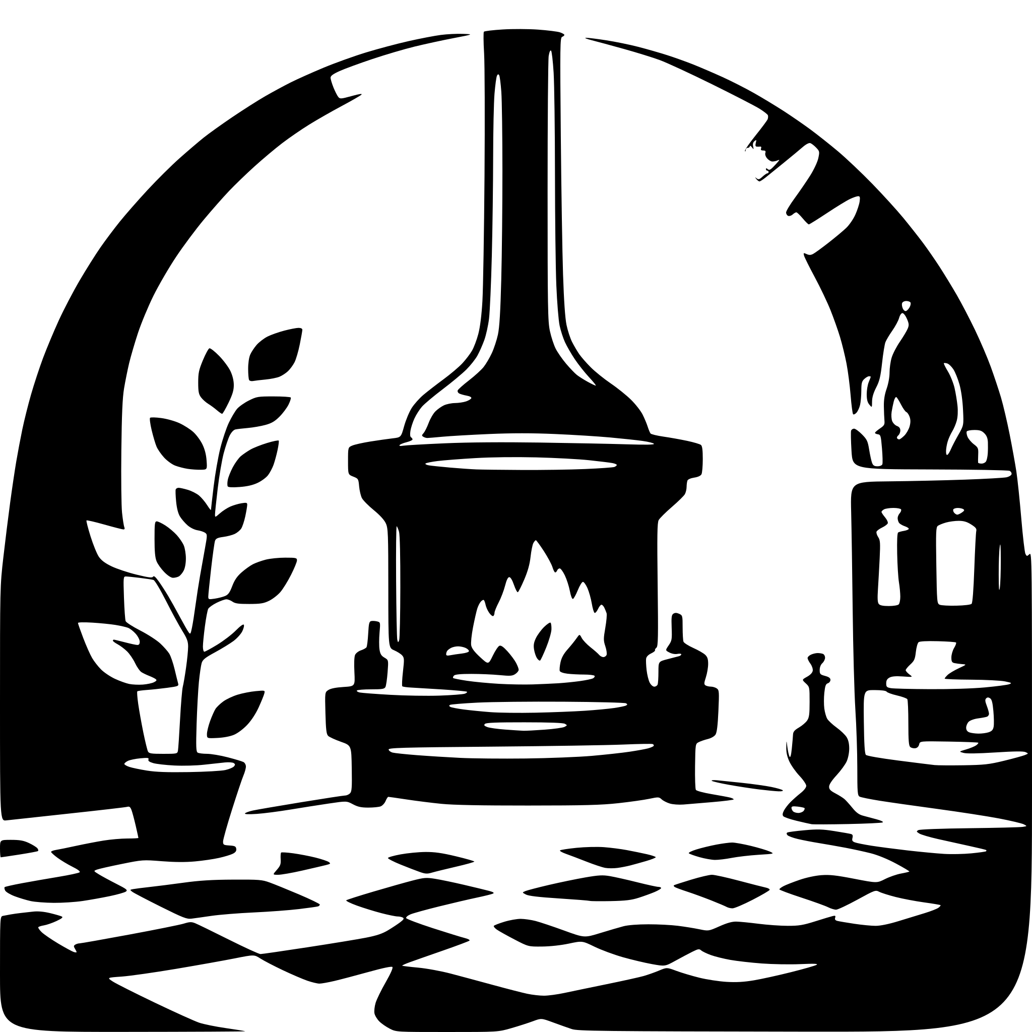 AI-generated SVG of a A detailed yet minimalistic image of a cozy and fancy hearth AI-generated SVG of a A detailed yet minimalistic image of a cozy and fancy hearth