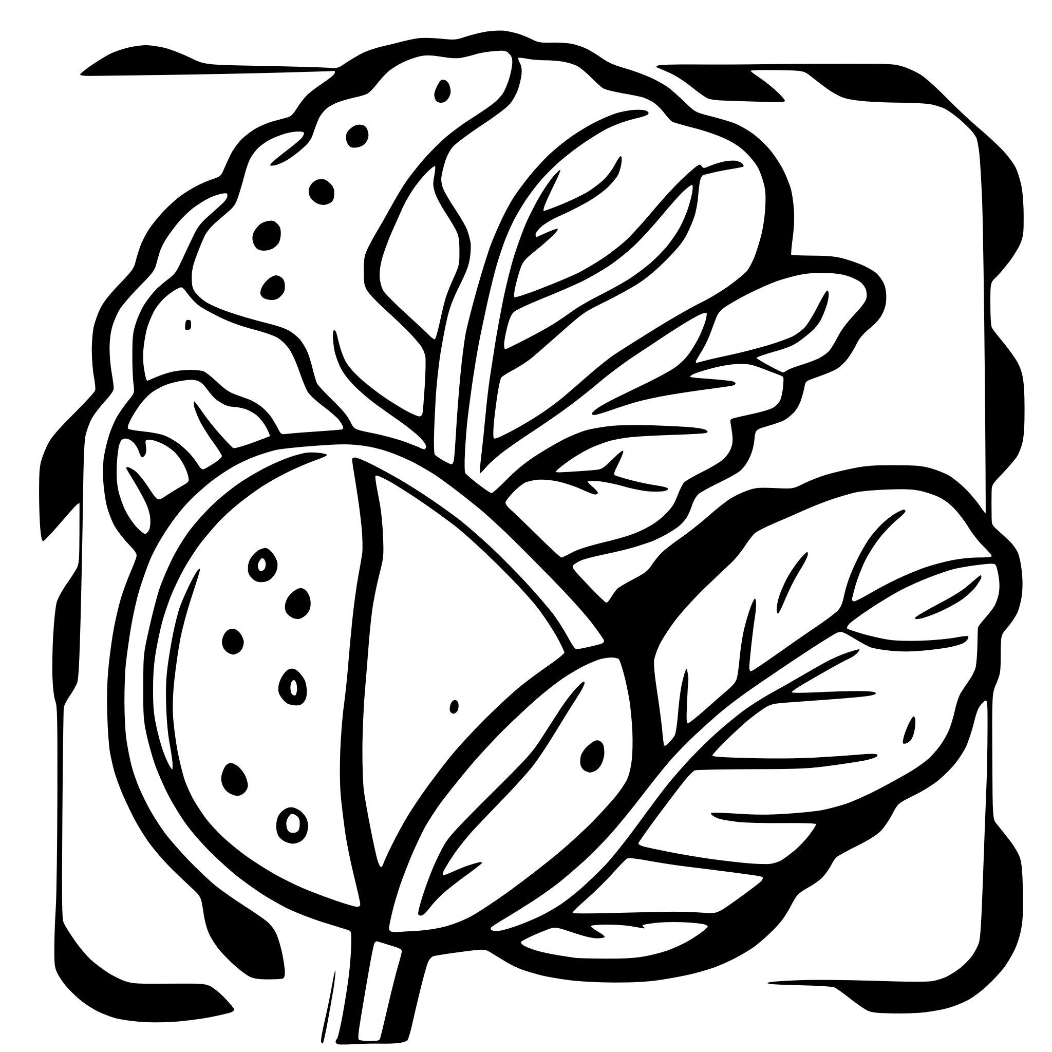 AI-generated SVG of 'patato'