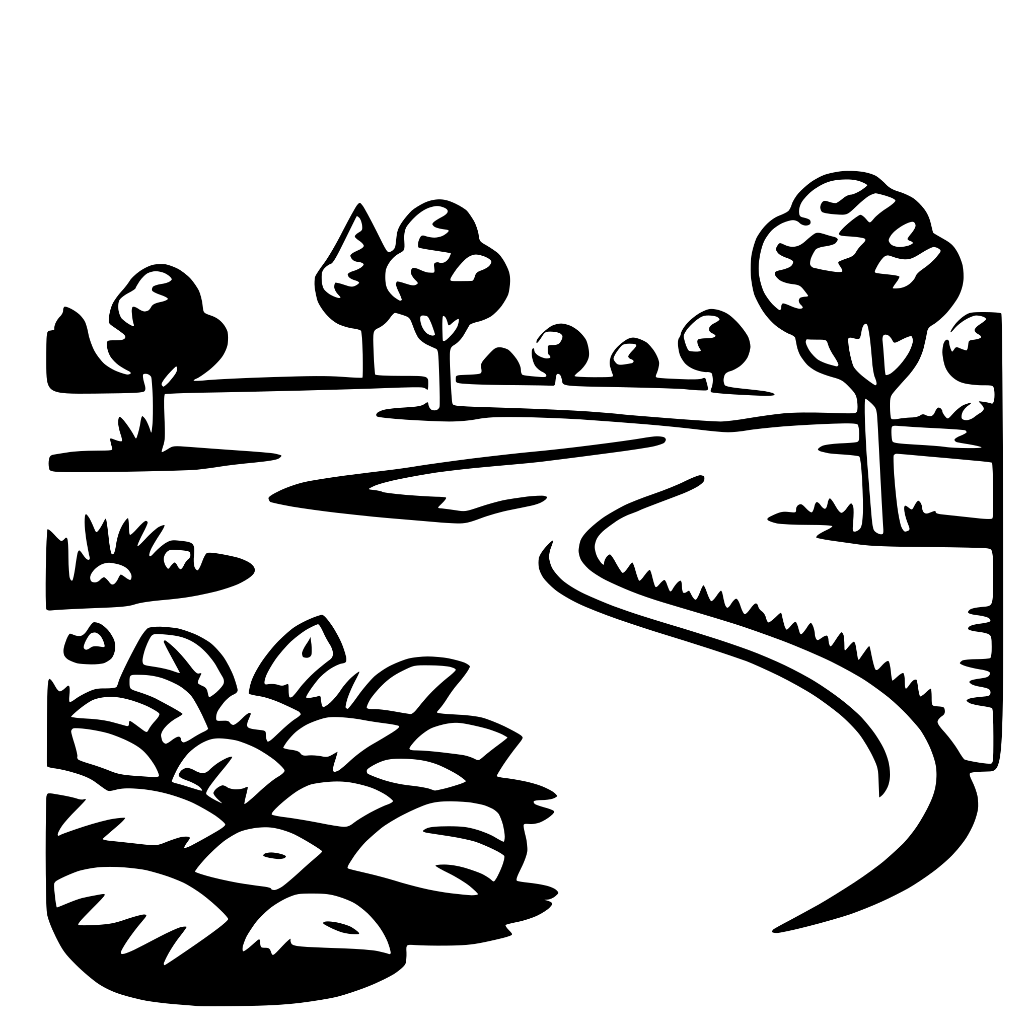 AI-generated SVG of a romantic garden