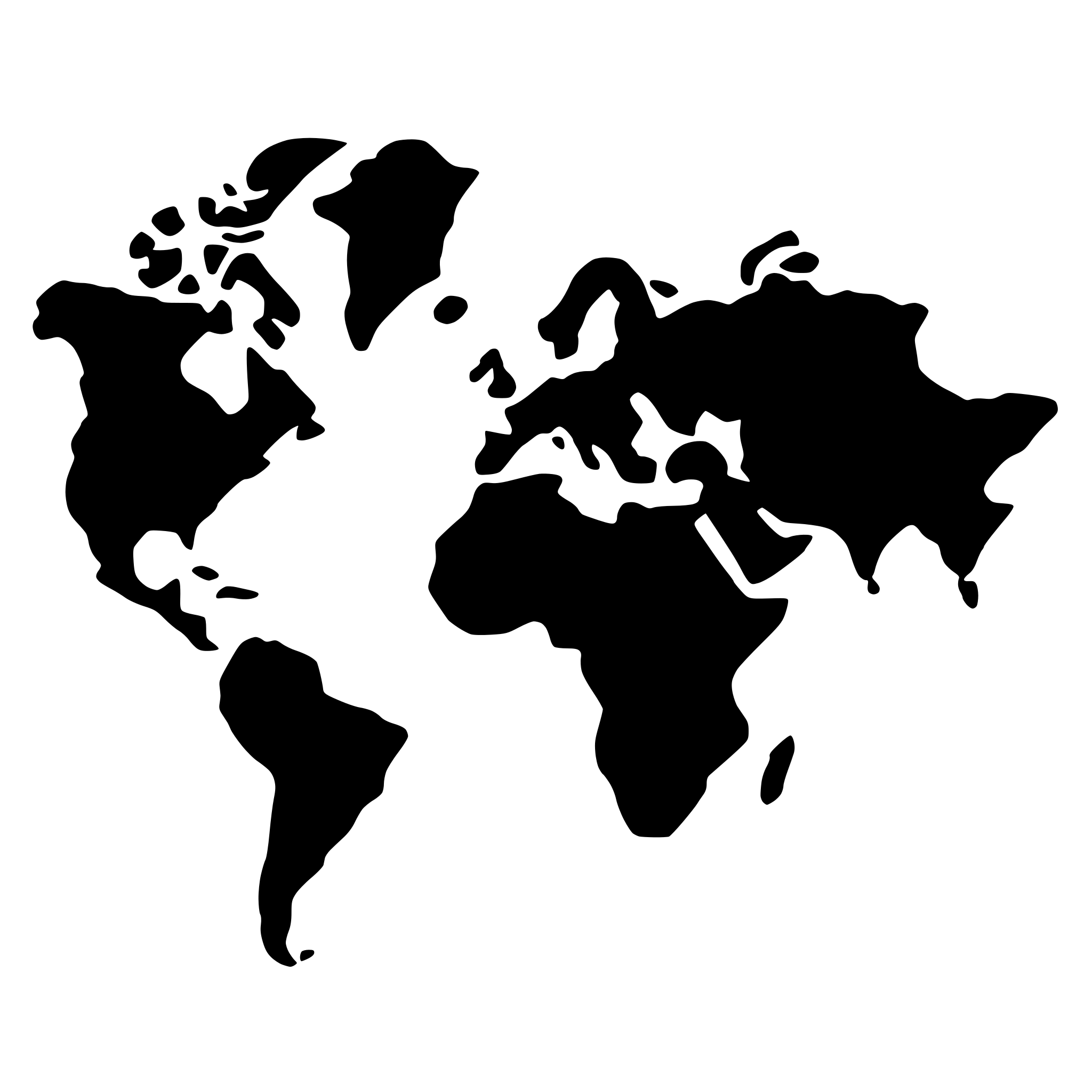 AI-generated SVG of 'world map dot style, gey'