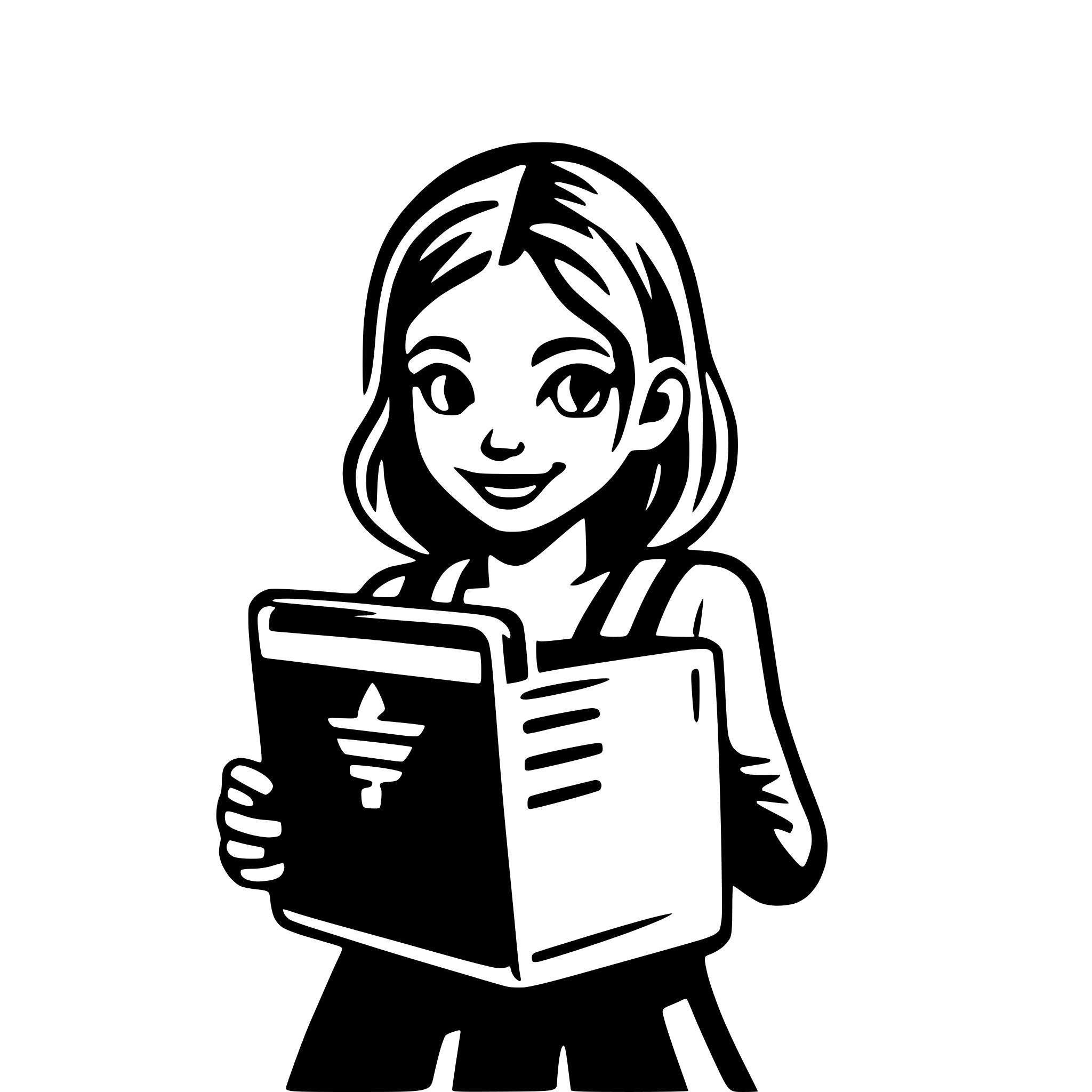 AI-generated SVG of a children who want to register for school via computer