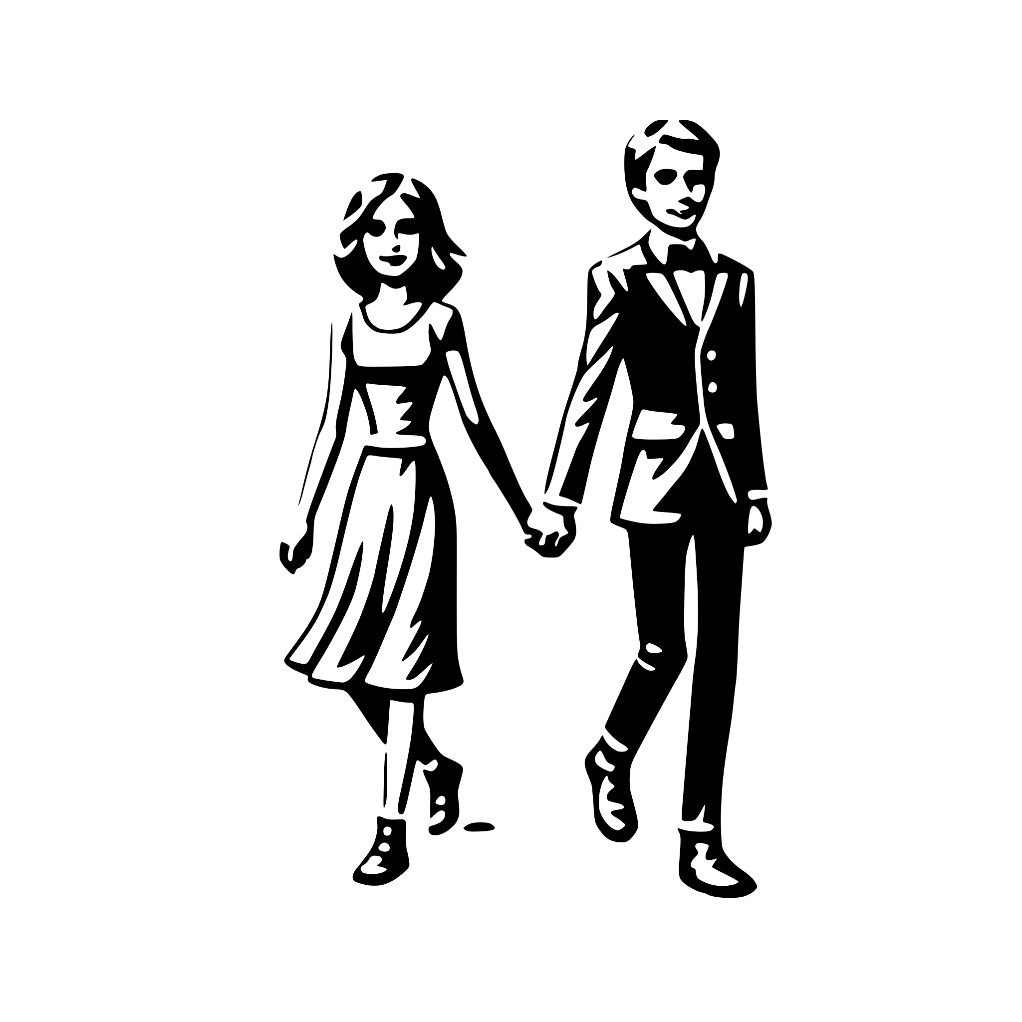 AI-generated SVG of 'romantic beach walk'