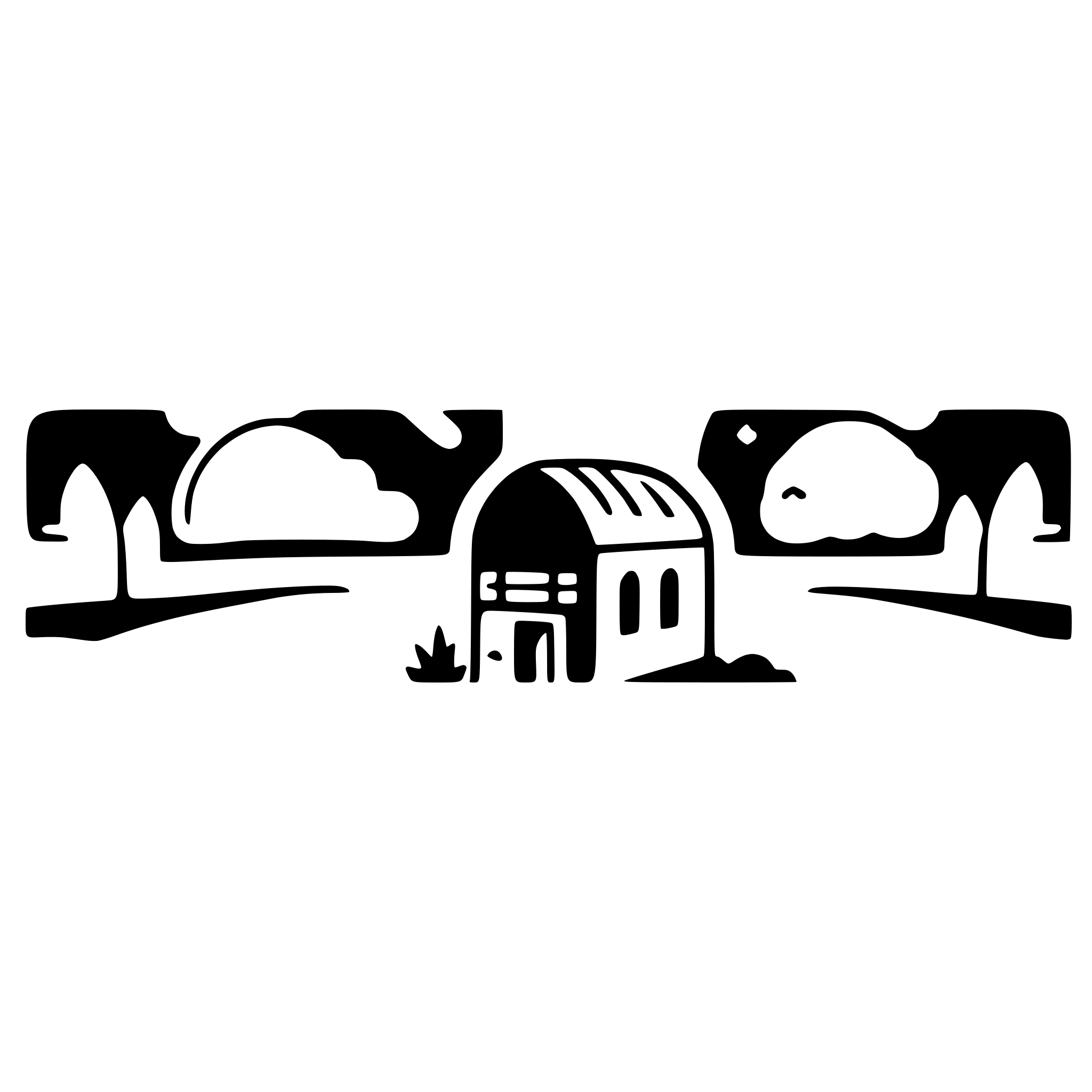 AI-generated SVG of a grassland with cloud school library