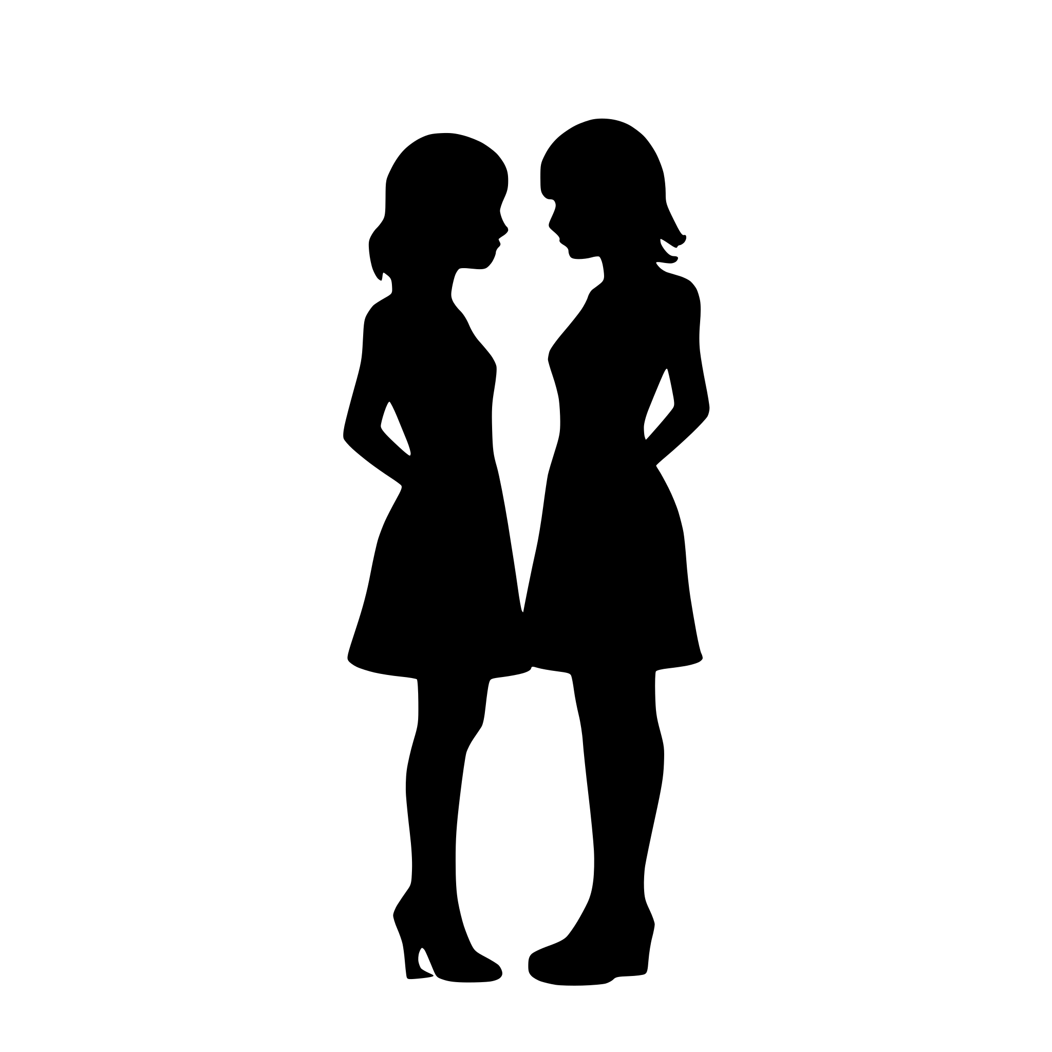 AI-generated SVG of a couple in love
