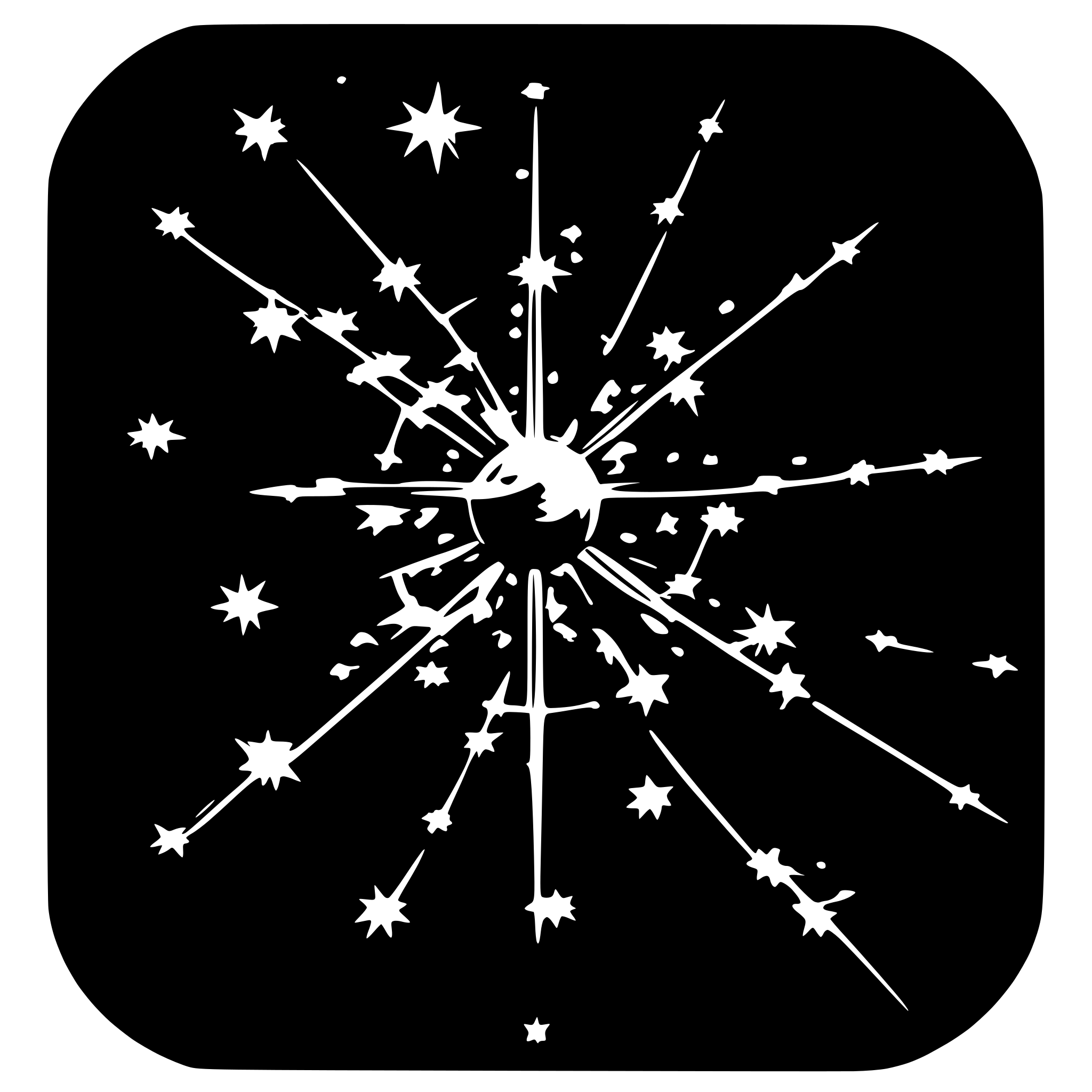 AI-generated SVG of 'constelations'