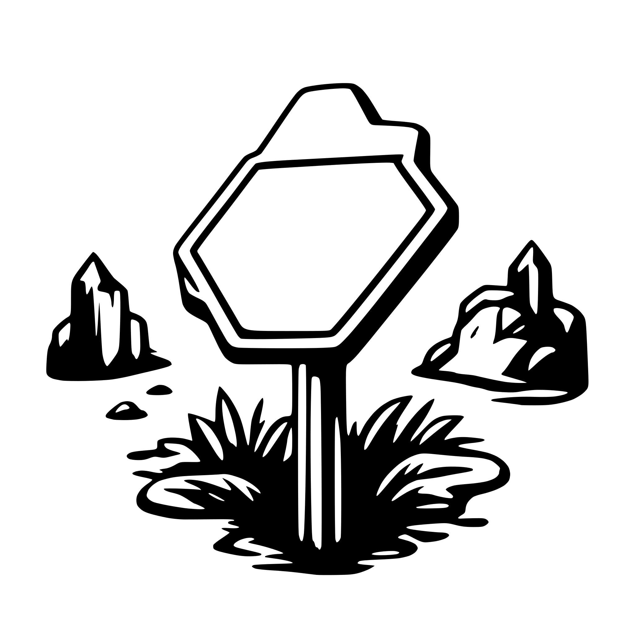 AI-generated SVG of 'marker for map'