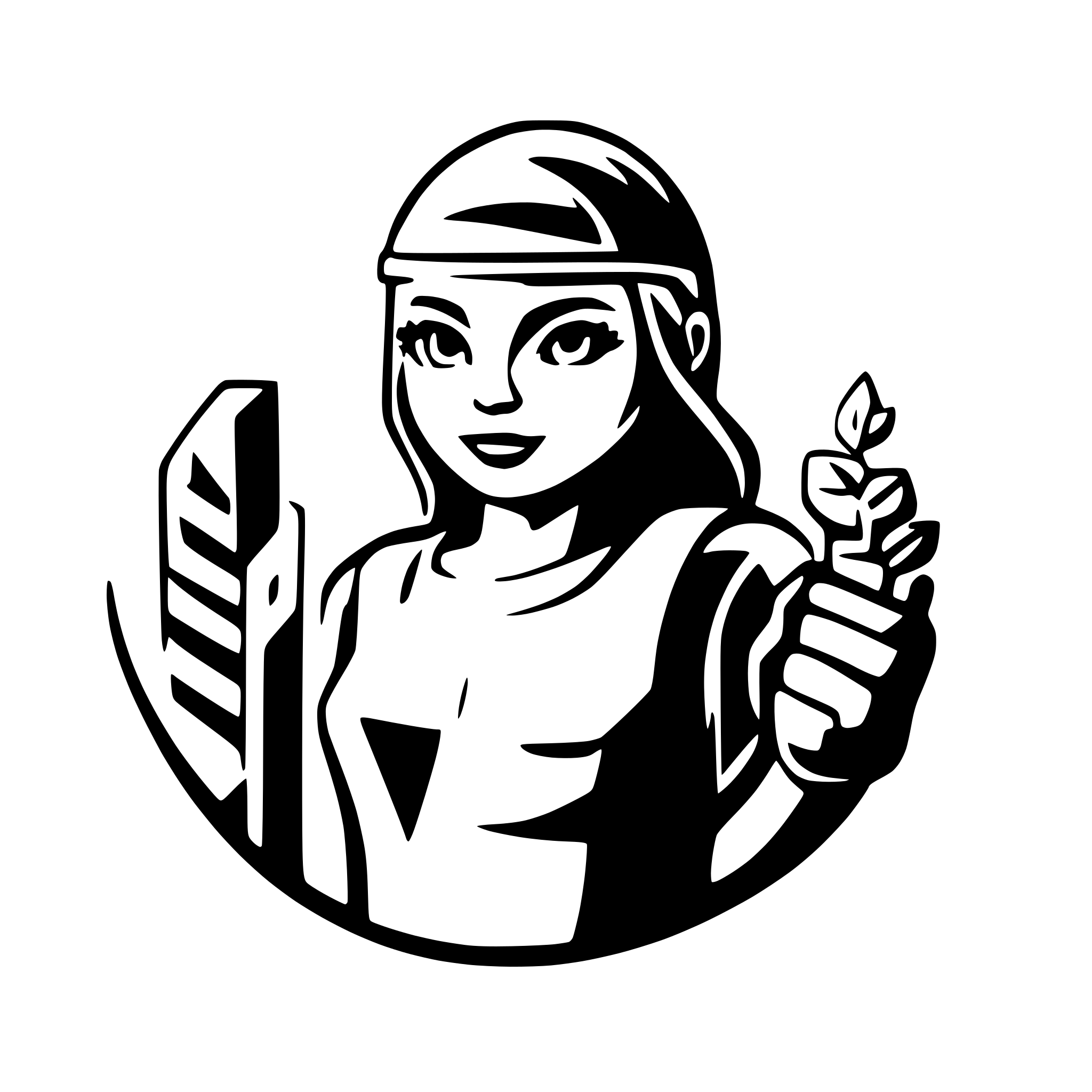 AI-generated SVG of a generate a logo for cs2 server with name "Squad".