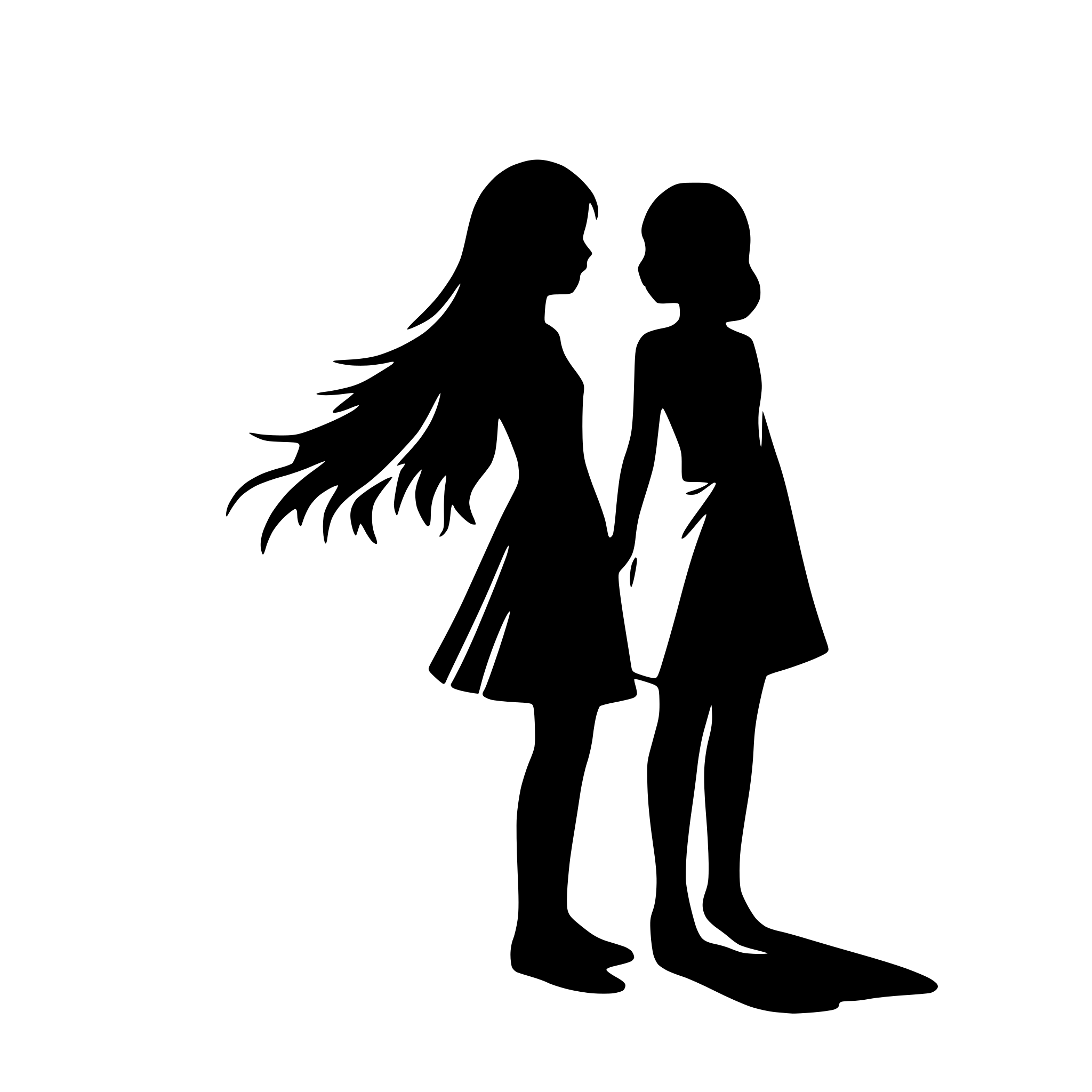 AI-generated SVG of a couple in love