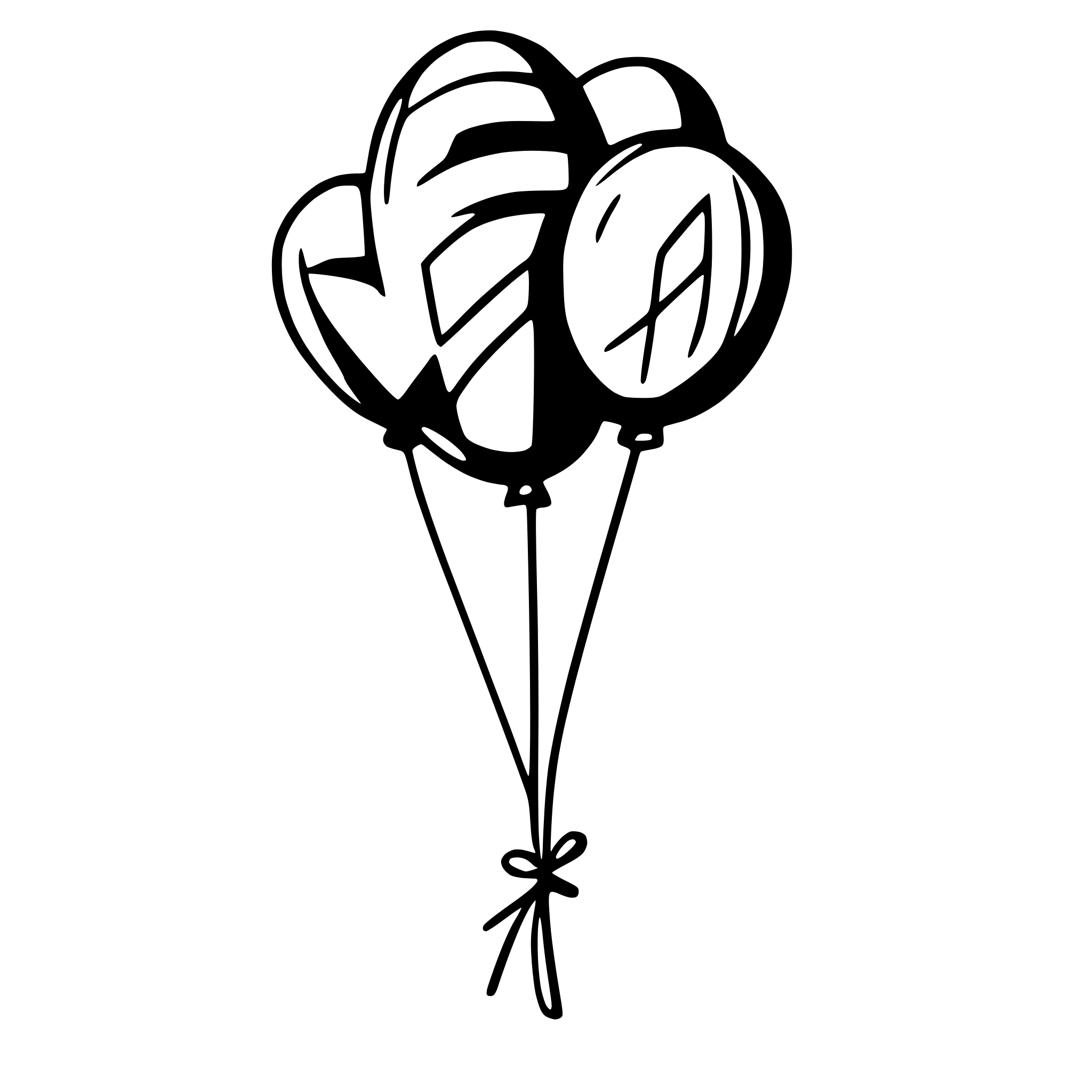 AI-generated SVG of a a horizontal rule shaped as a balloon girland AI-generated SVG of a a horizontal rule shaped as a balloon girland