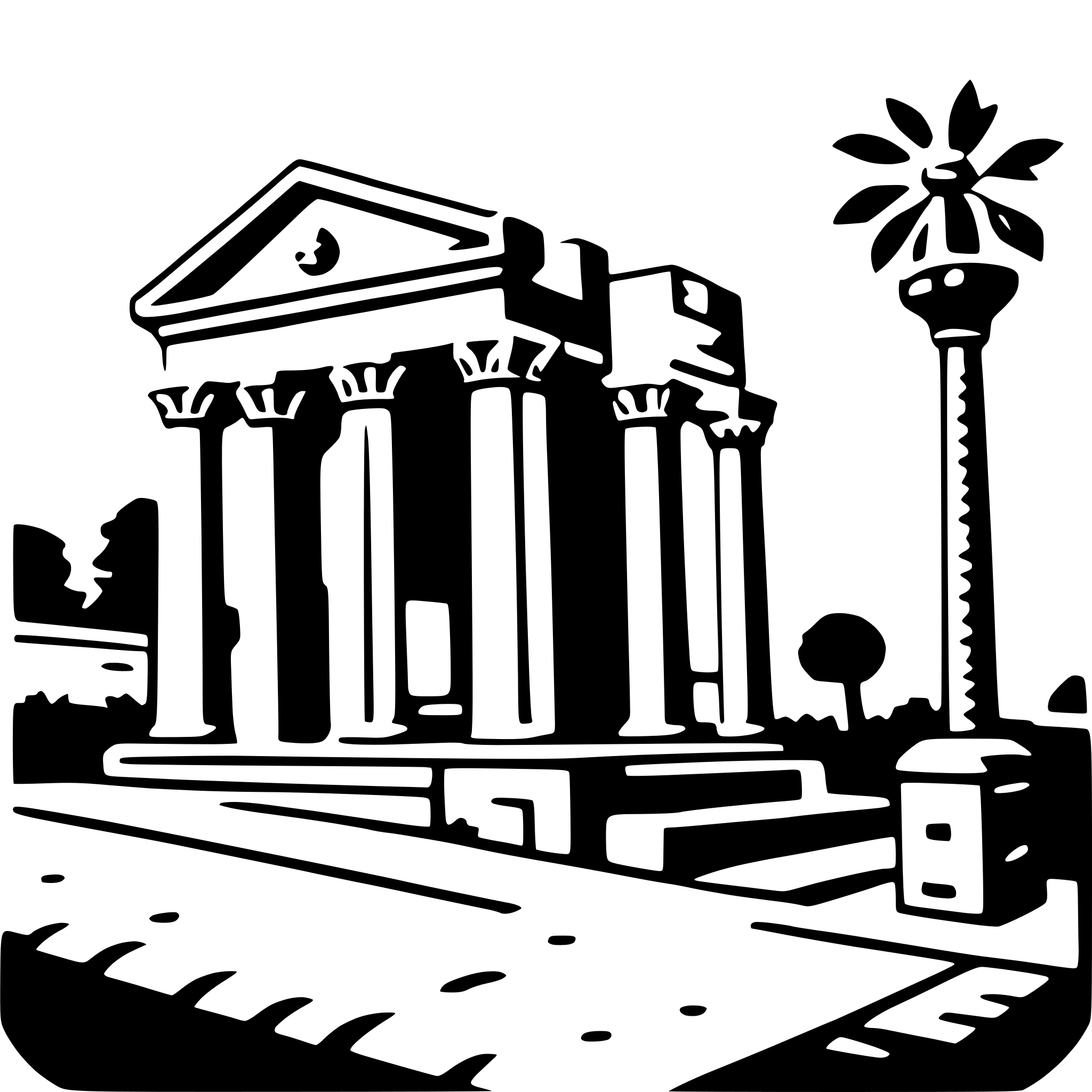 AI-generated SVG of a ephesus