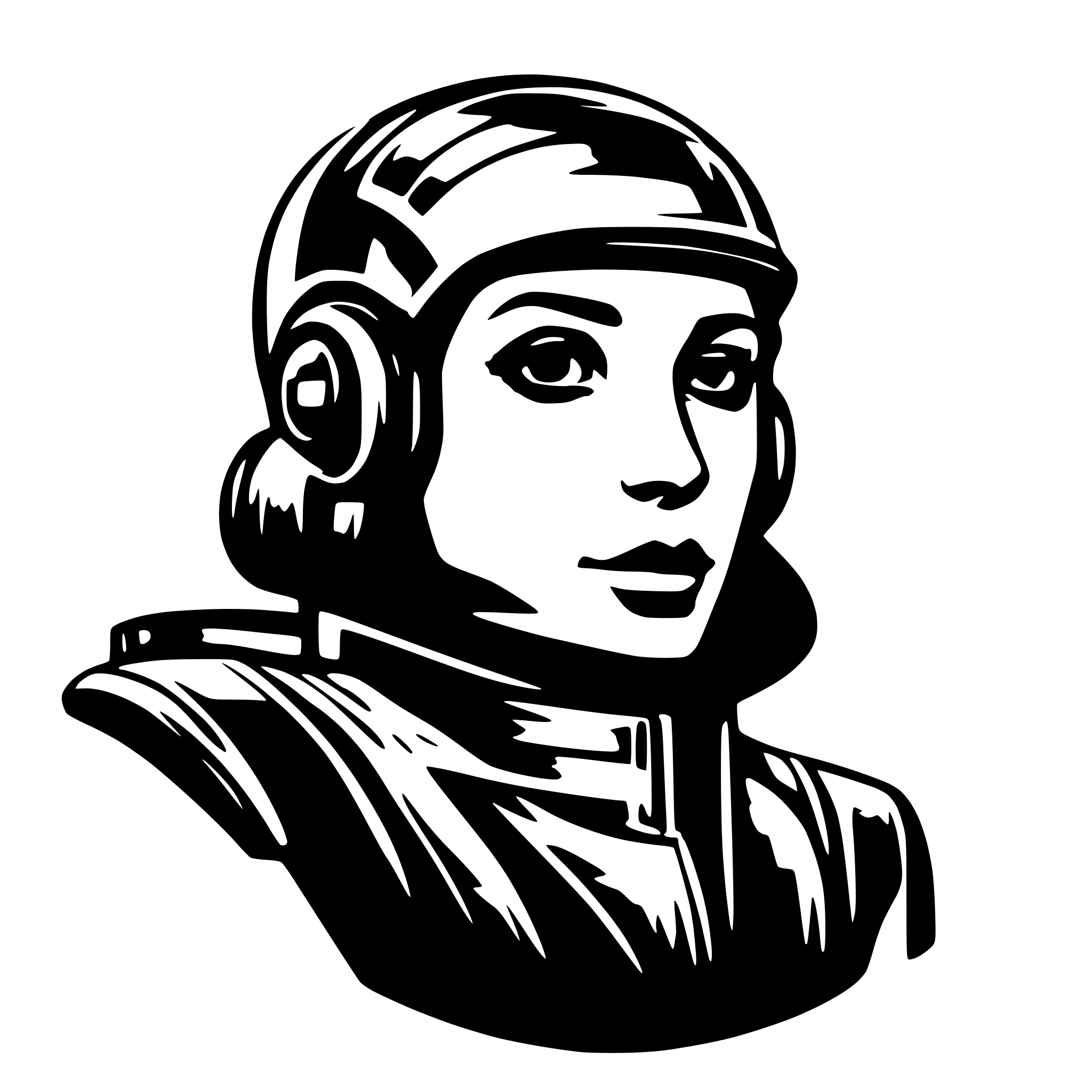 AI-generated SVG of 'ai agent'