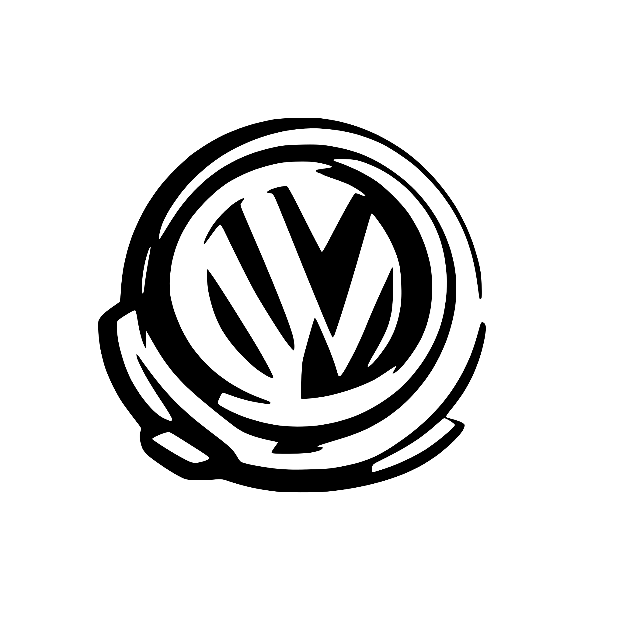 AI-generated SVG of a create a logo for WordPress Update Tracker Application