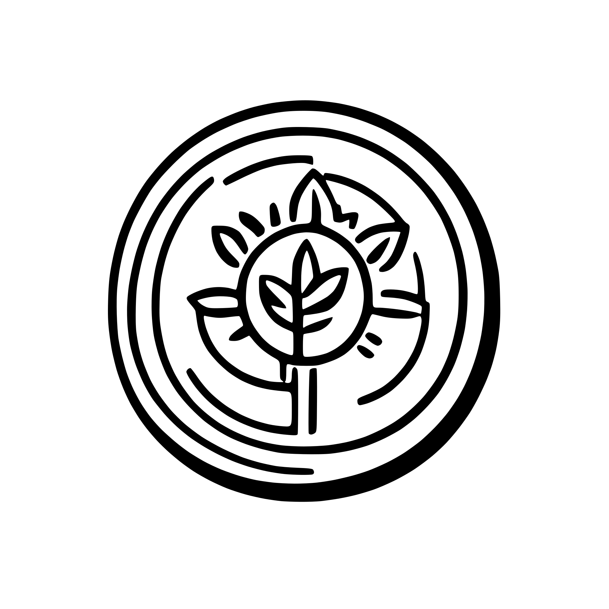 AI-generated SVG of a Icon for a website, outline of two solar frames in middle with different angles. Circle around the whole thing with 4 icons showing the 4 seasons