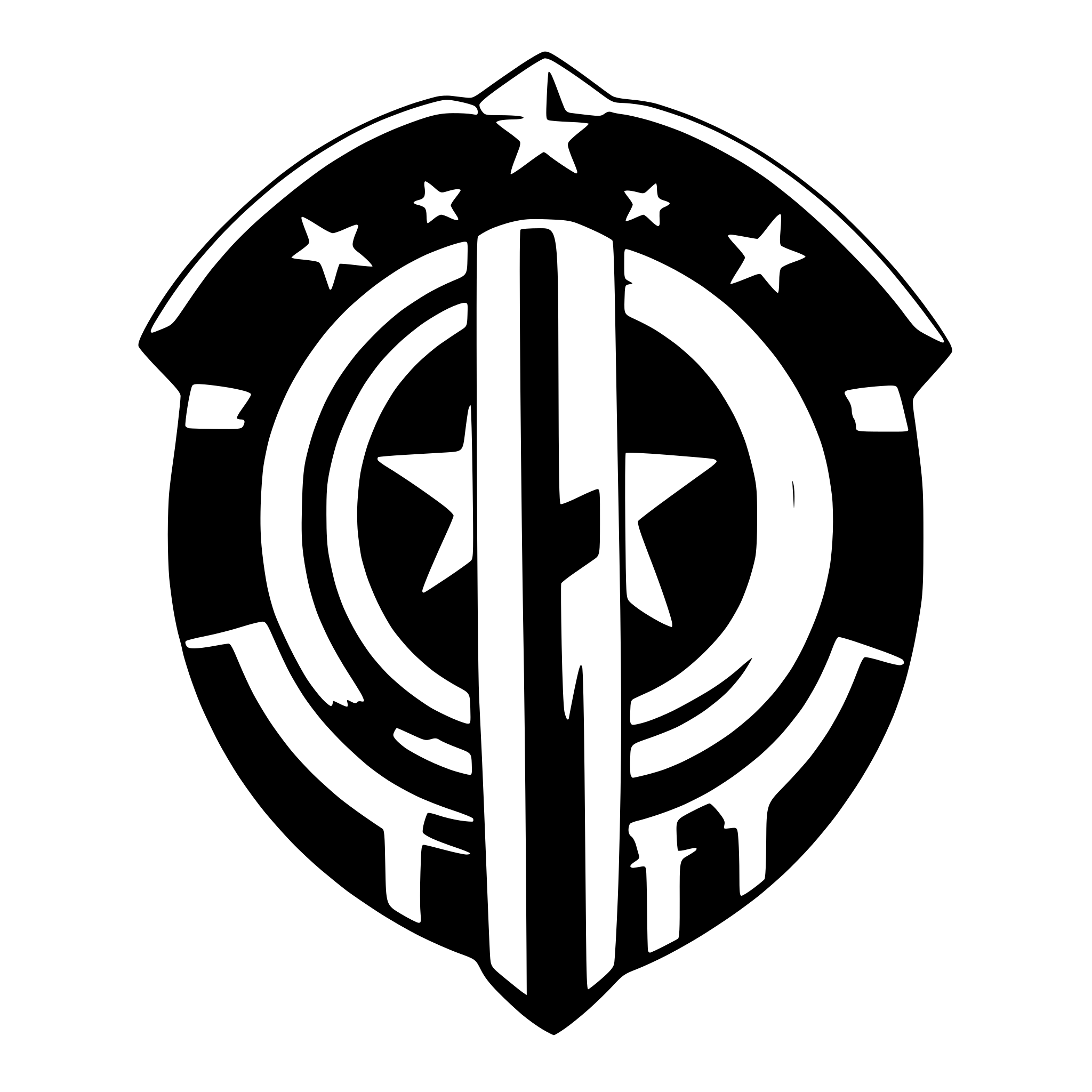AI-generated SVG of 'A logo containing the word 'Adrian' in a block font with a small captain america shield to the left of the text'