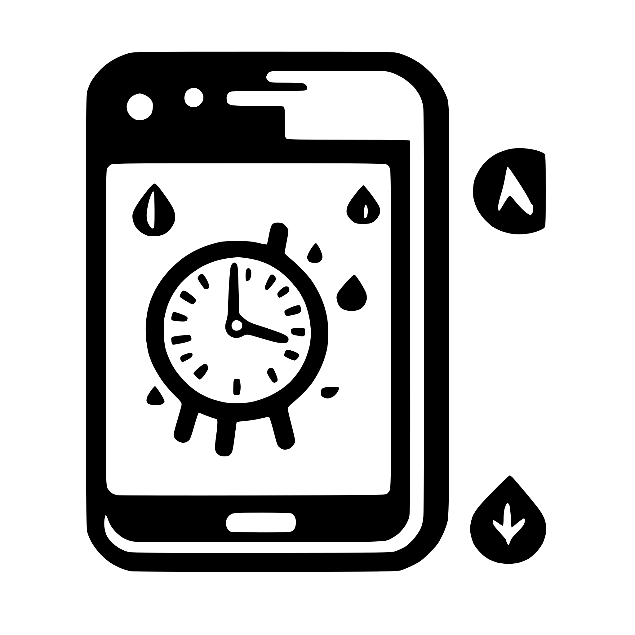 AI-generated SVG of a Icon for a mobile app called ShadowLog, which intelligently tracks the users position over time to make this visible to the user