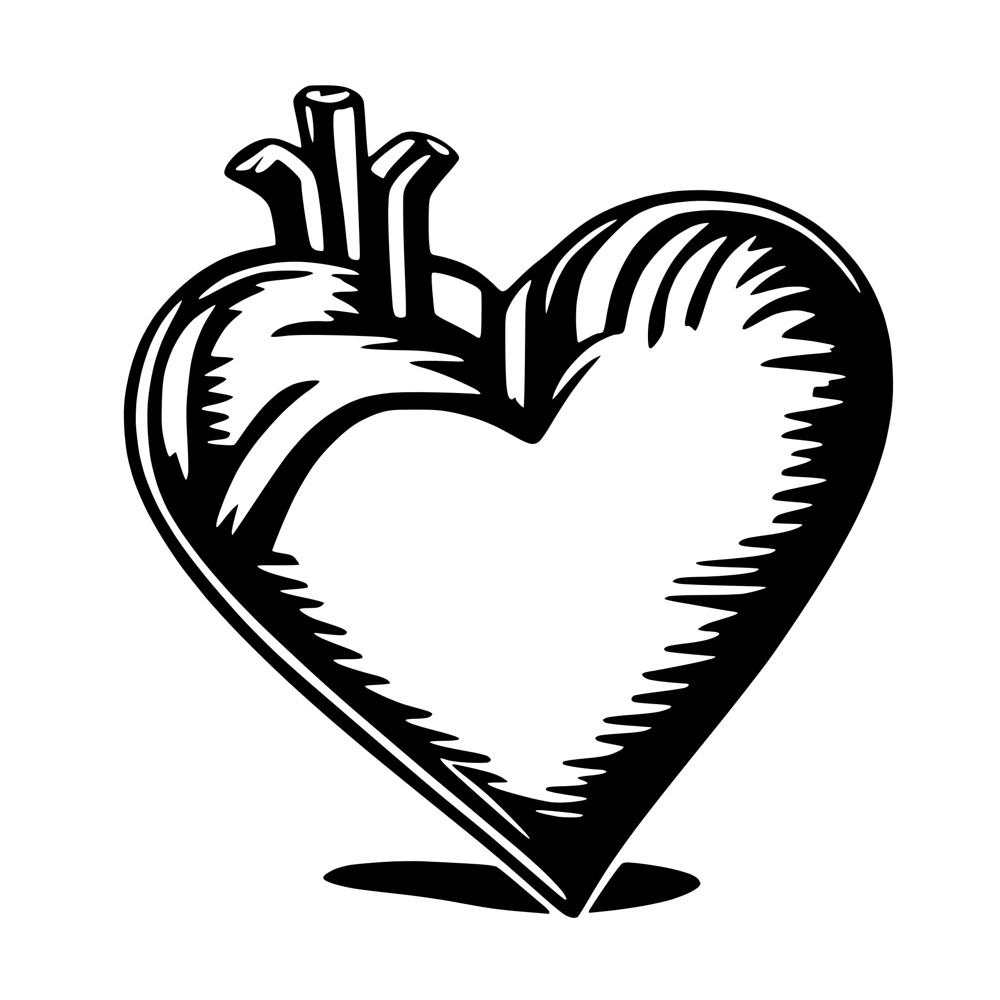 AI-generated SVG of a Heart