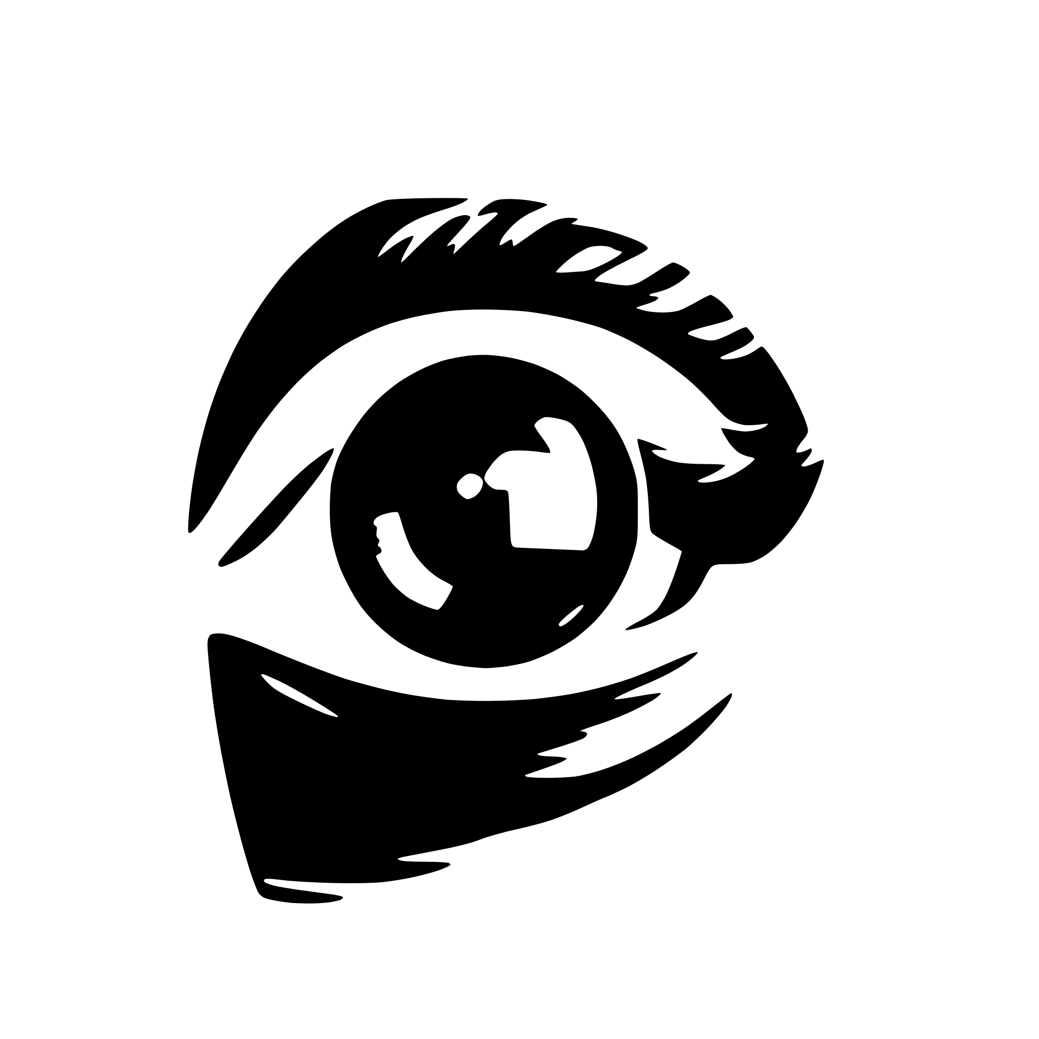 AI-generated SVG of a contact lenses