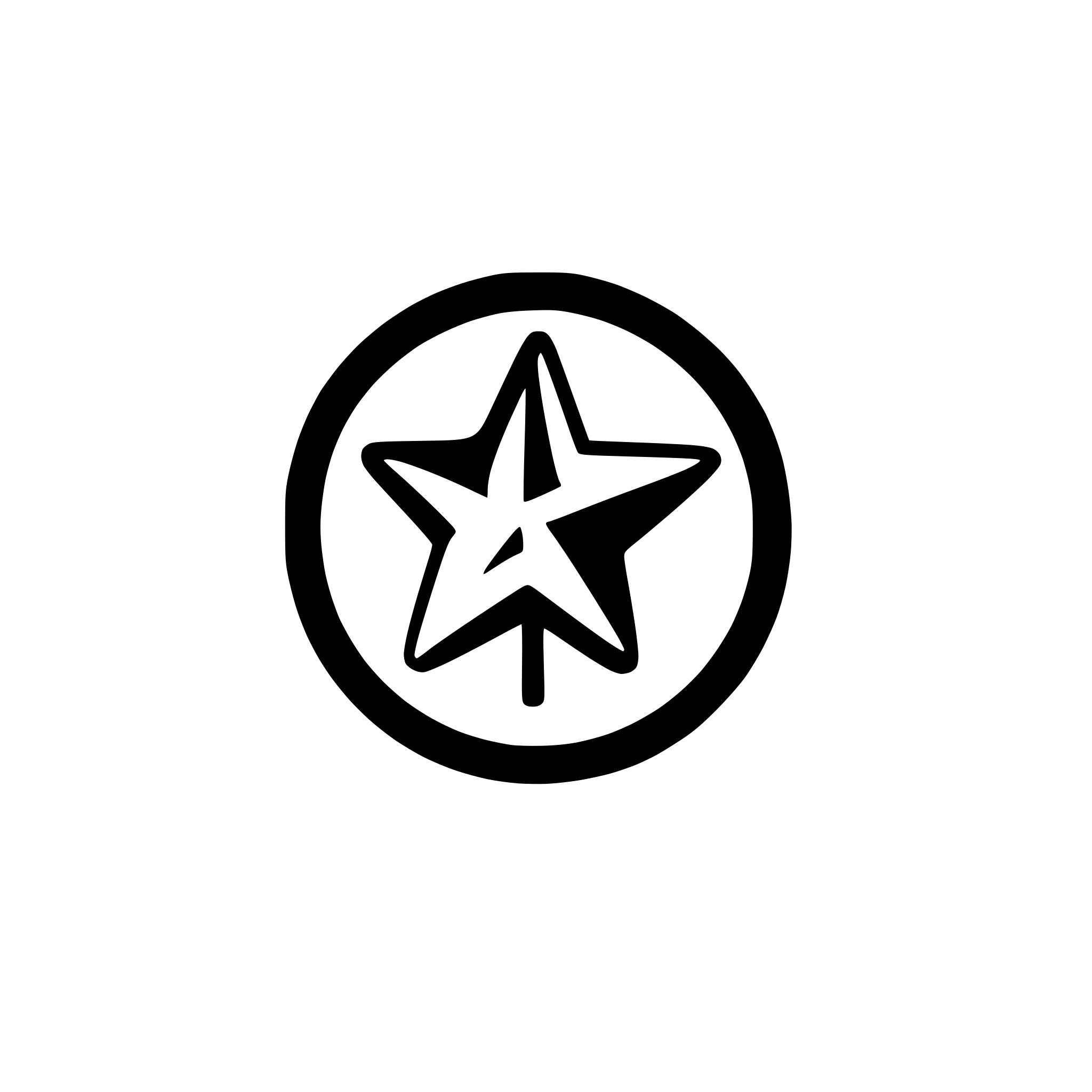 AI-generated SVG of 'simple the star logo ico svg'