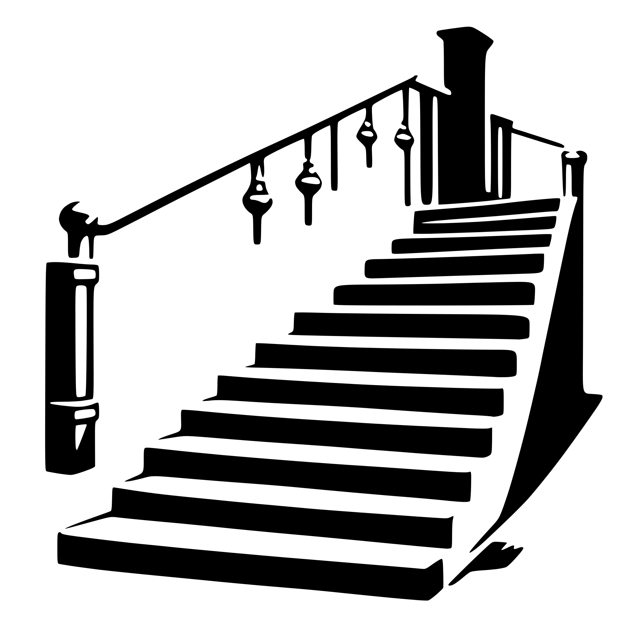 AI-generated SVG of a stairs