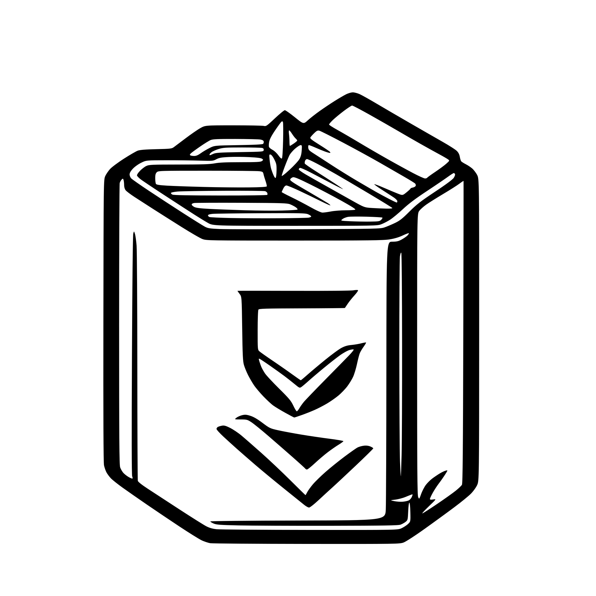 AI-generated SVG of a an icon of books drm free downloader for a mobile application.