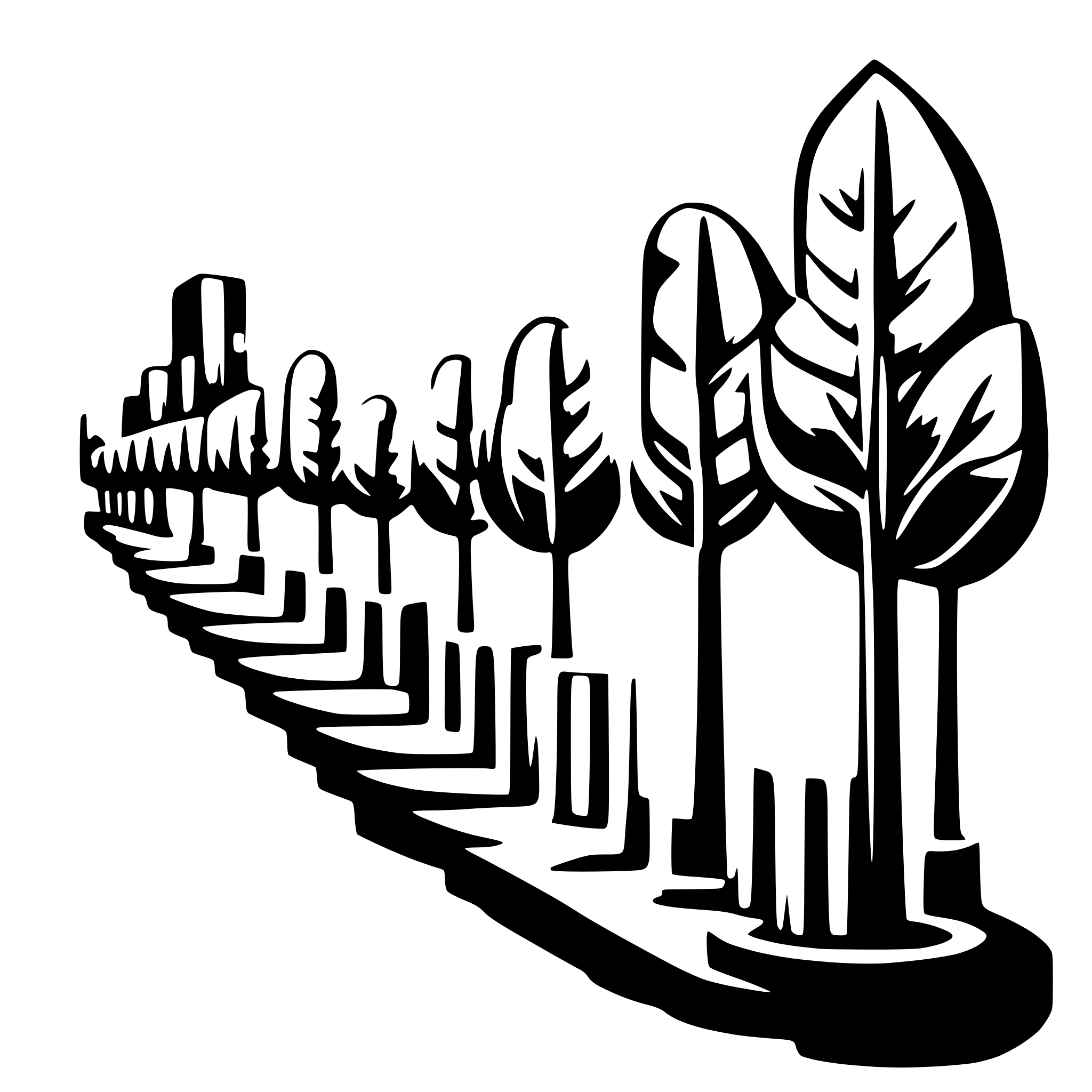 AI-generated SVG of a development