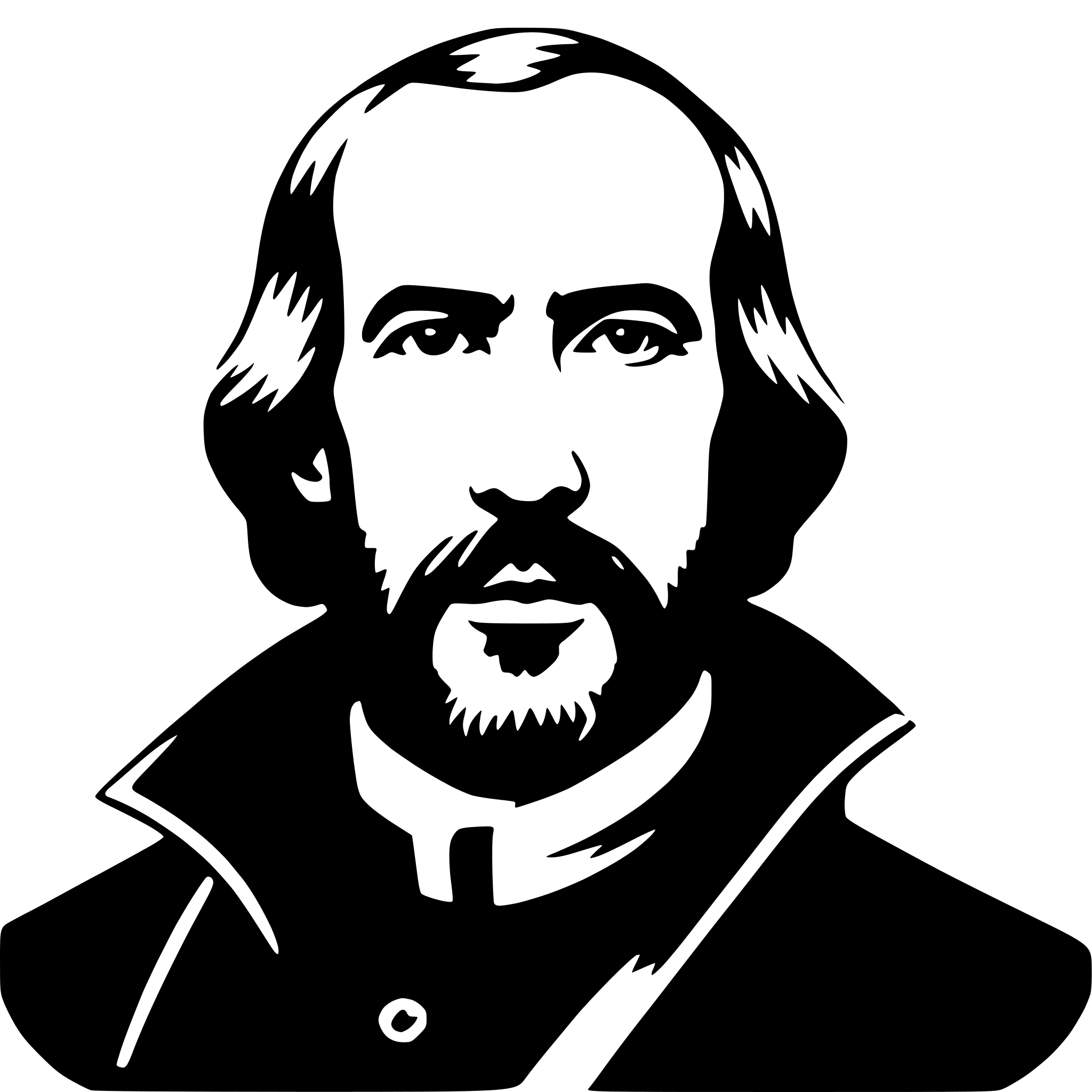 AI-generated SVG of 'fyodor dostoevsky'