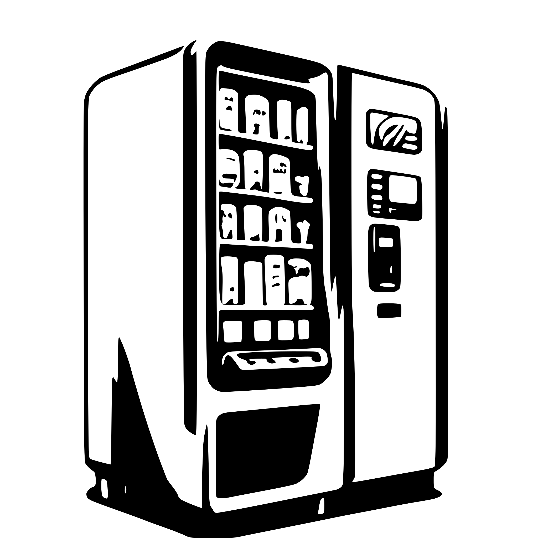 AI-generated SVG of 'vending machine'