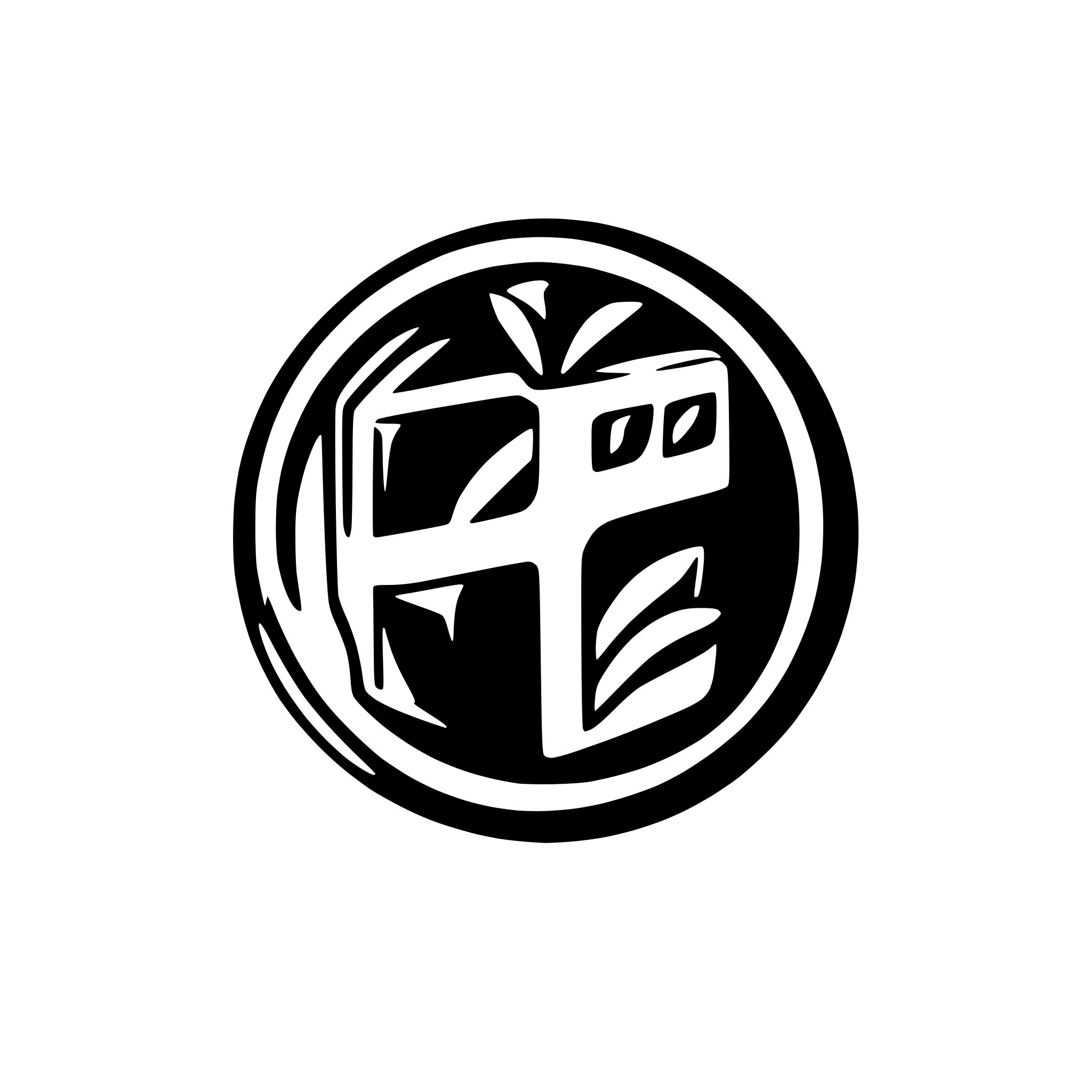 AI-generated SVG of a logo, filmspur, kreis mittig mit play button. modern, stilistisch, interessant, webseite, instagram