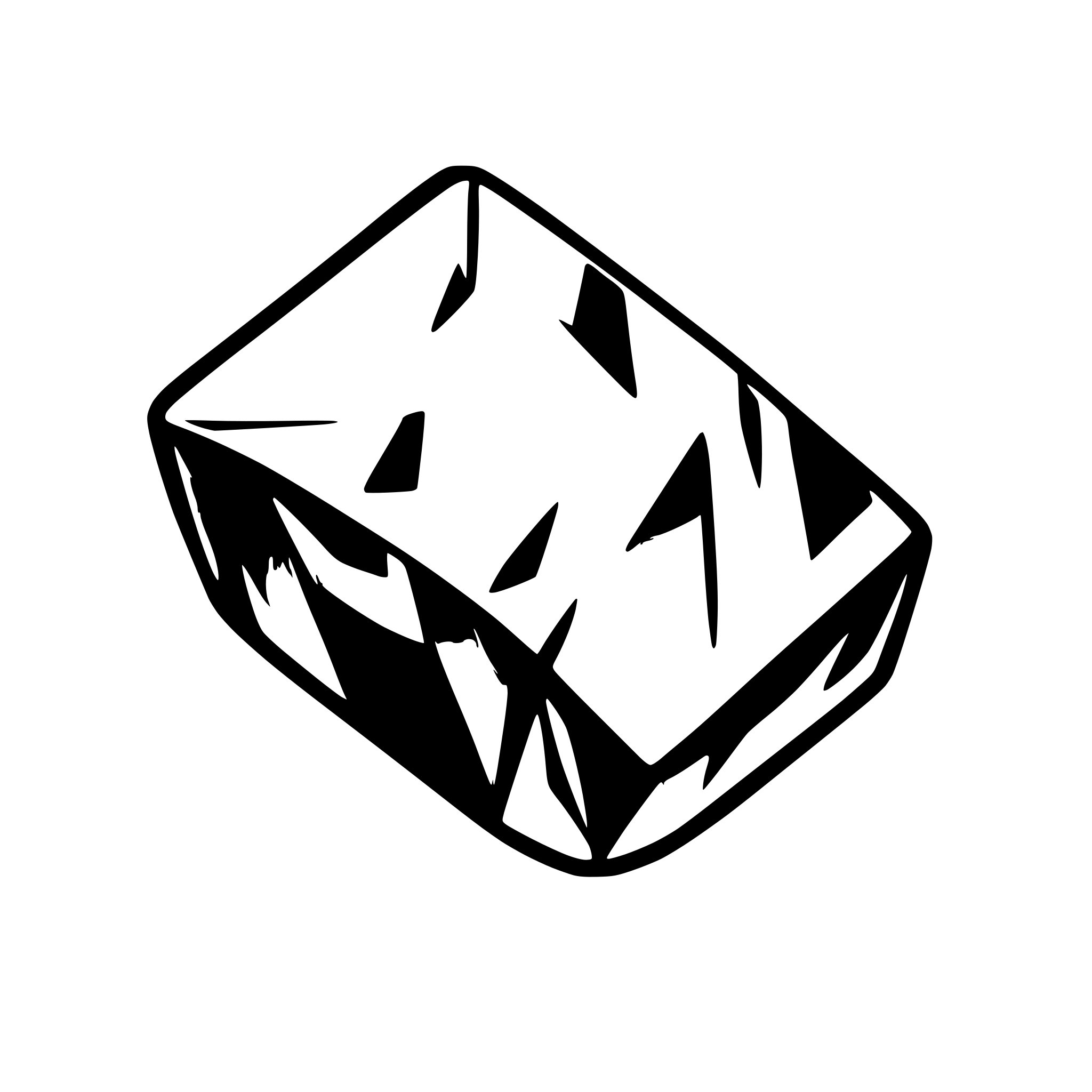 AI-generated SVG of a ore in a shape of small rectangle shard