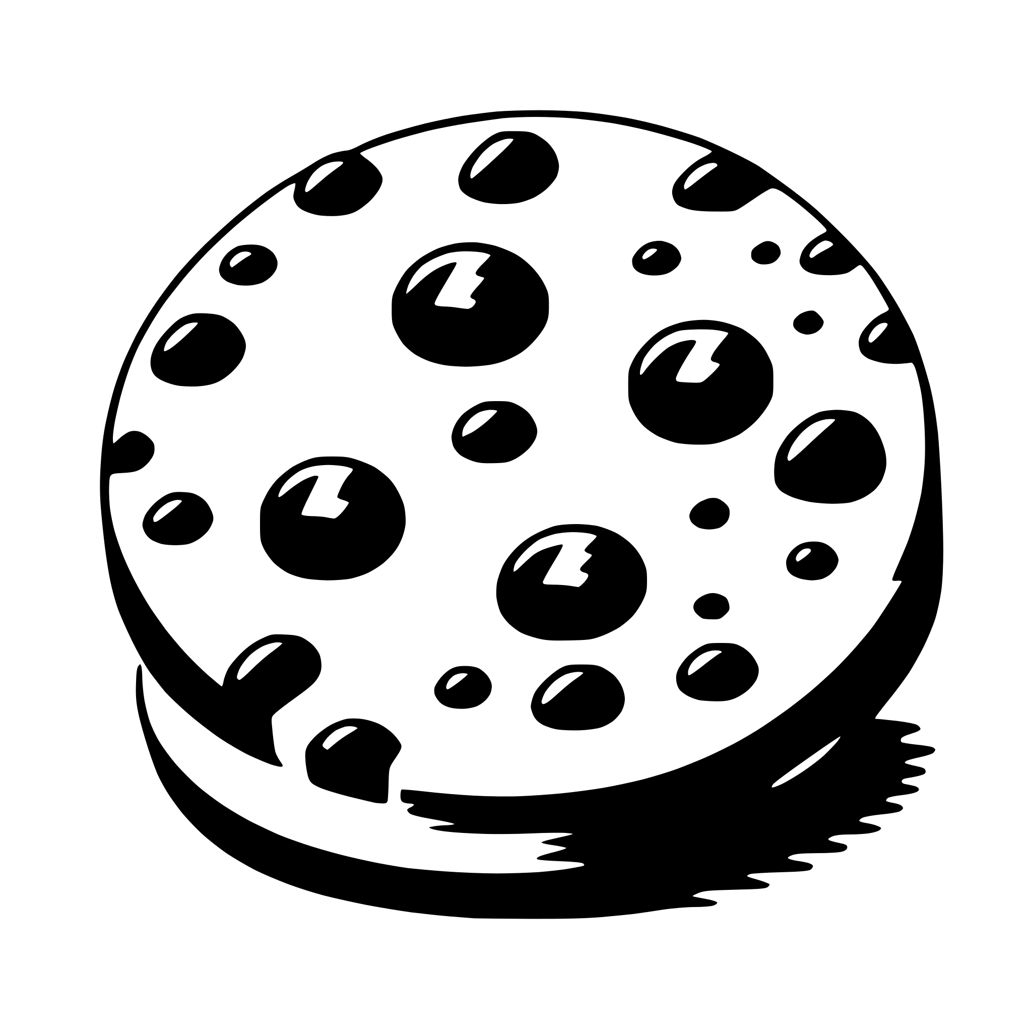 AI-generated SVG of a cookie