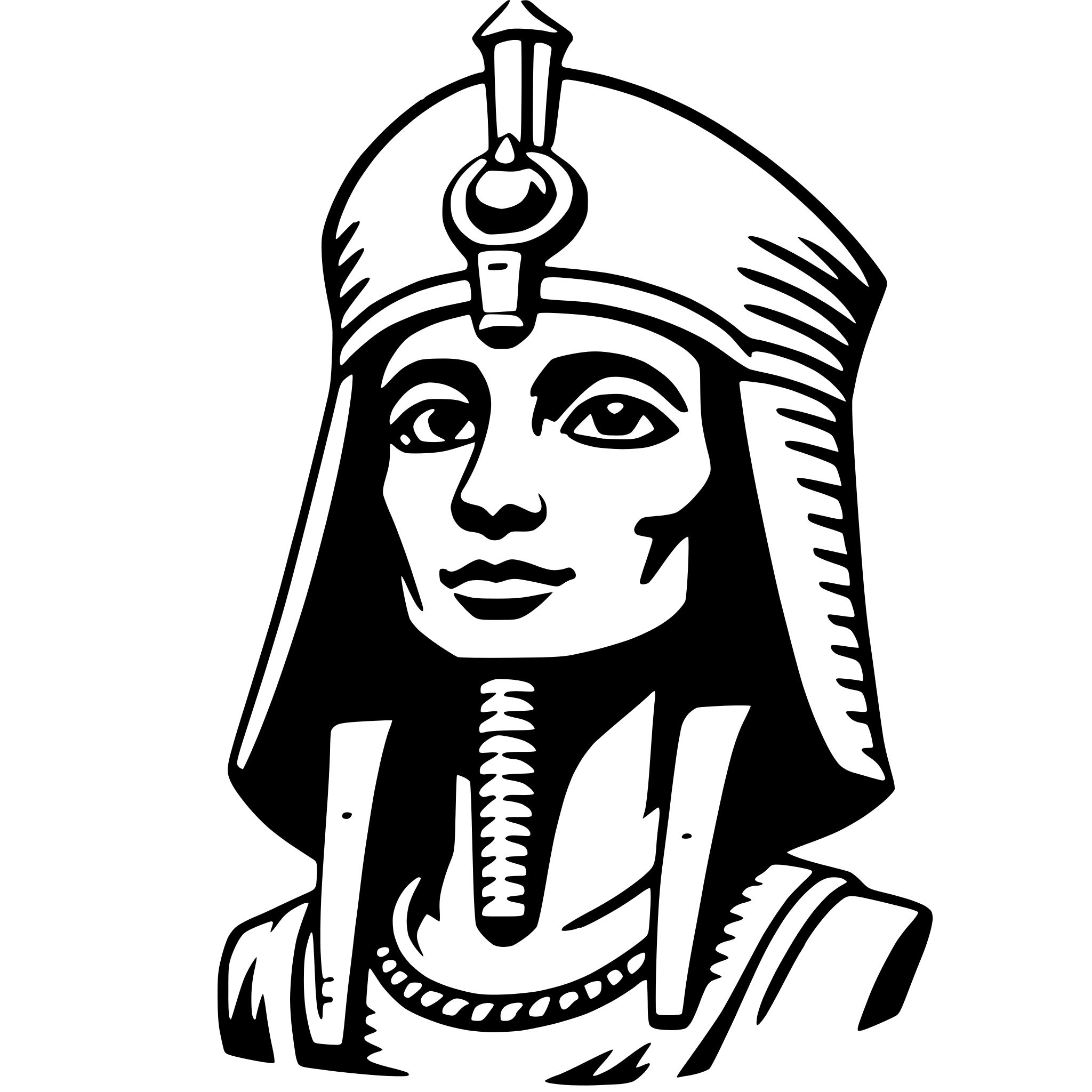 AI-generated SVG of 'osiris'