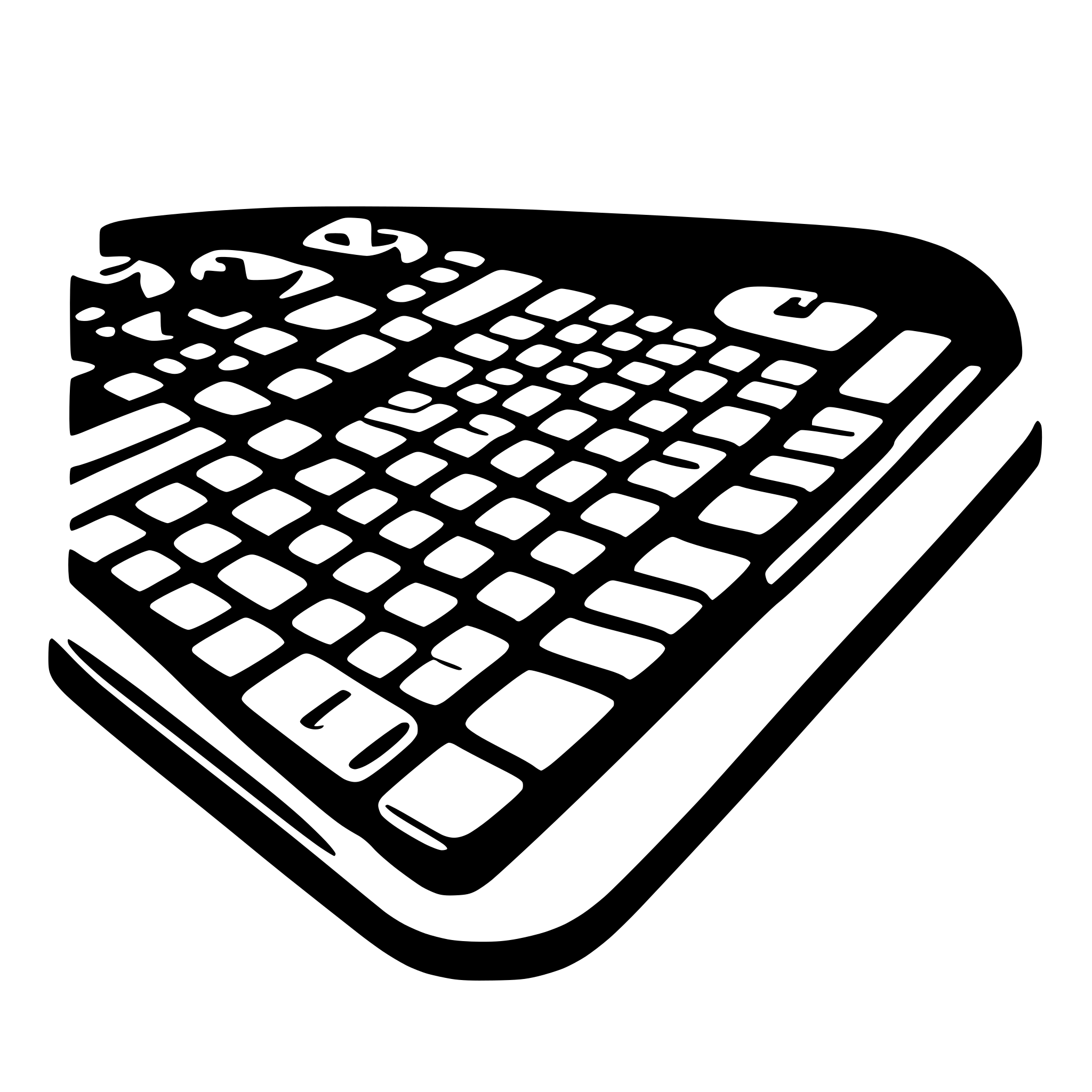 AI-generated SVG of 'keyboard'