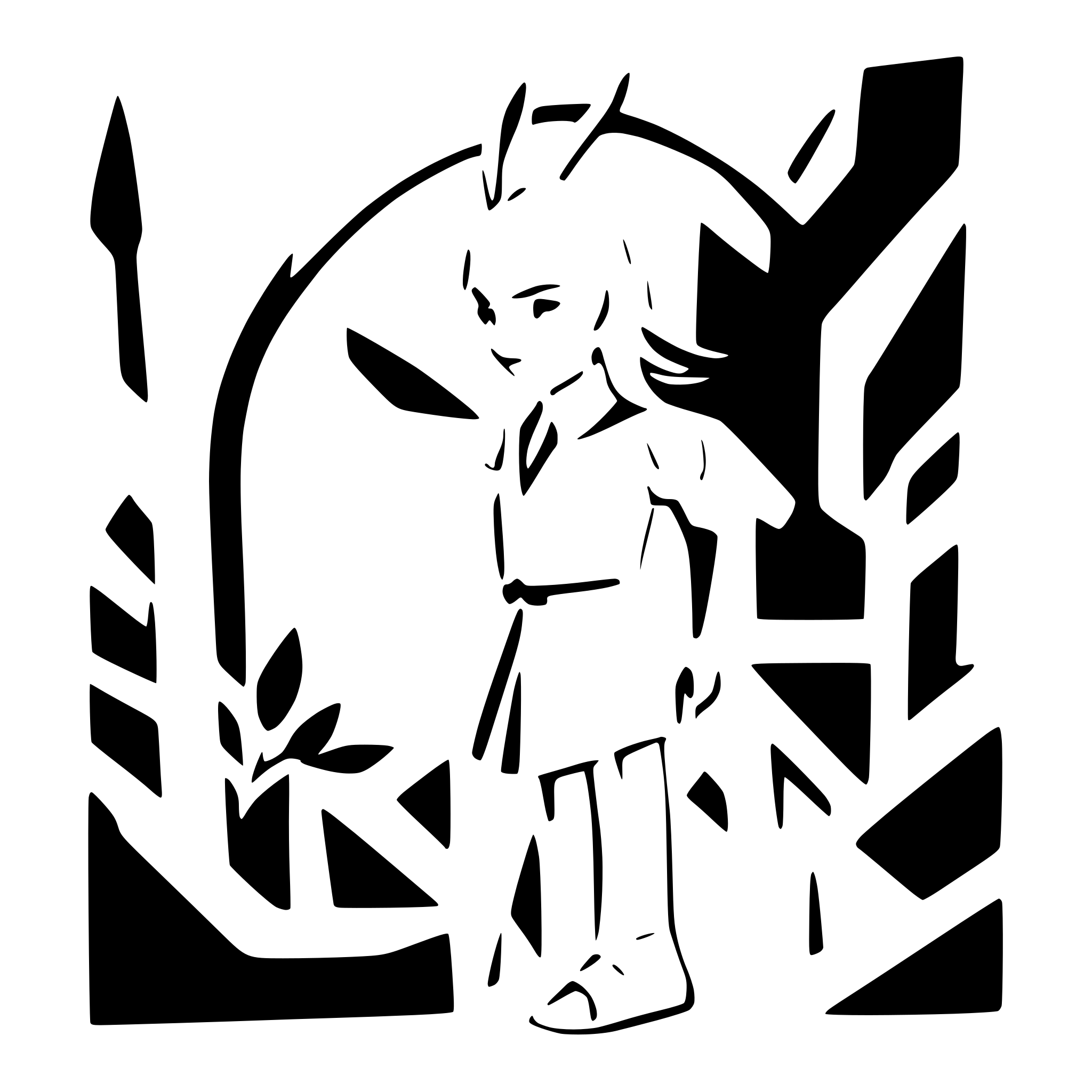 AI-generated SVG of a alice in wonderland 