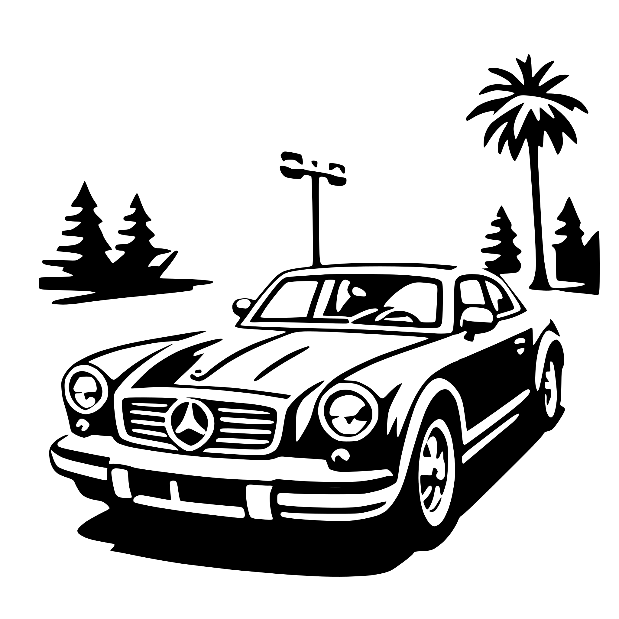 AI-generated SVG of 'luxury car'