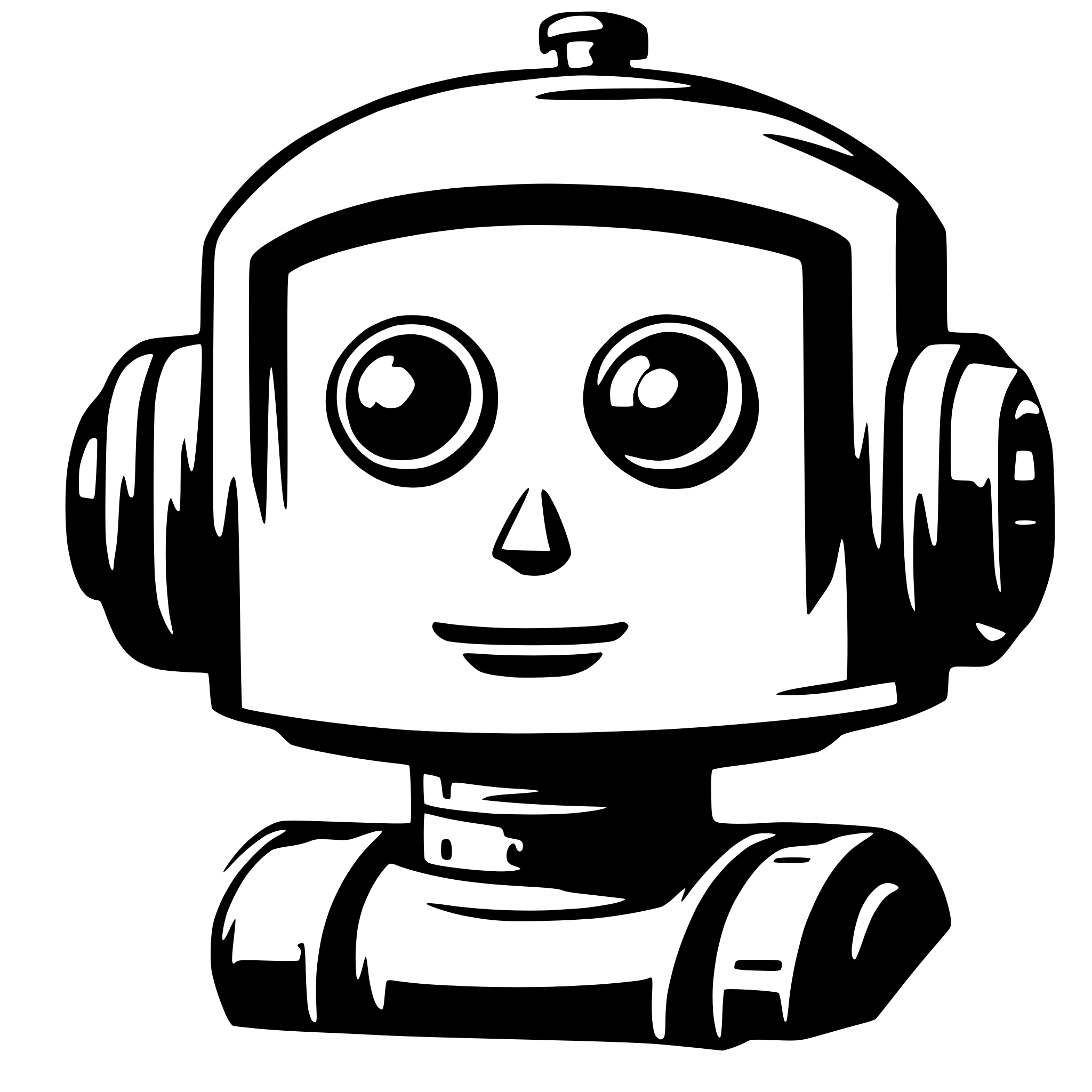 AI-generated SVG of 'robot'